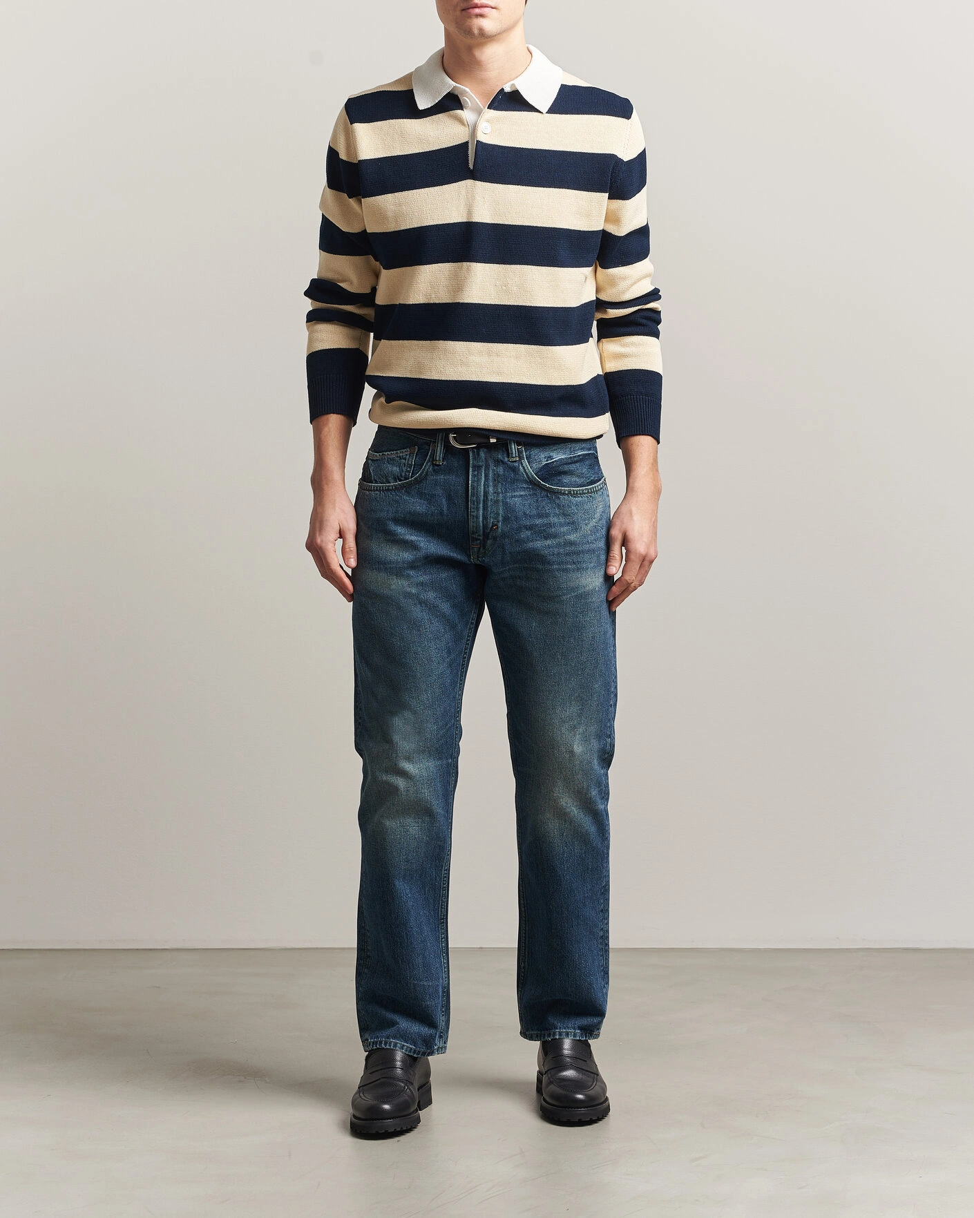 Hombres | Pantalones | -1 Nordic Denim | Regular Fit Jeans Dark Authentic