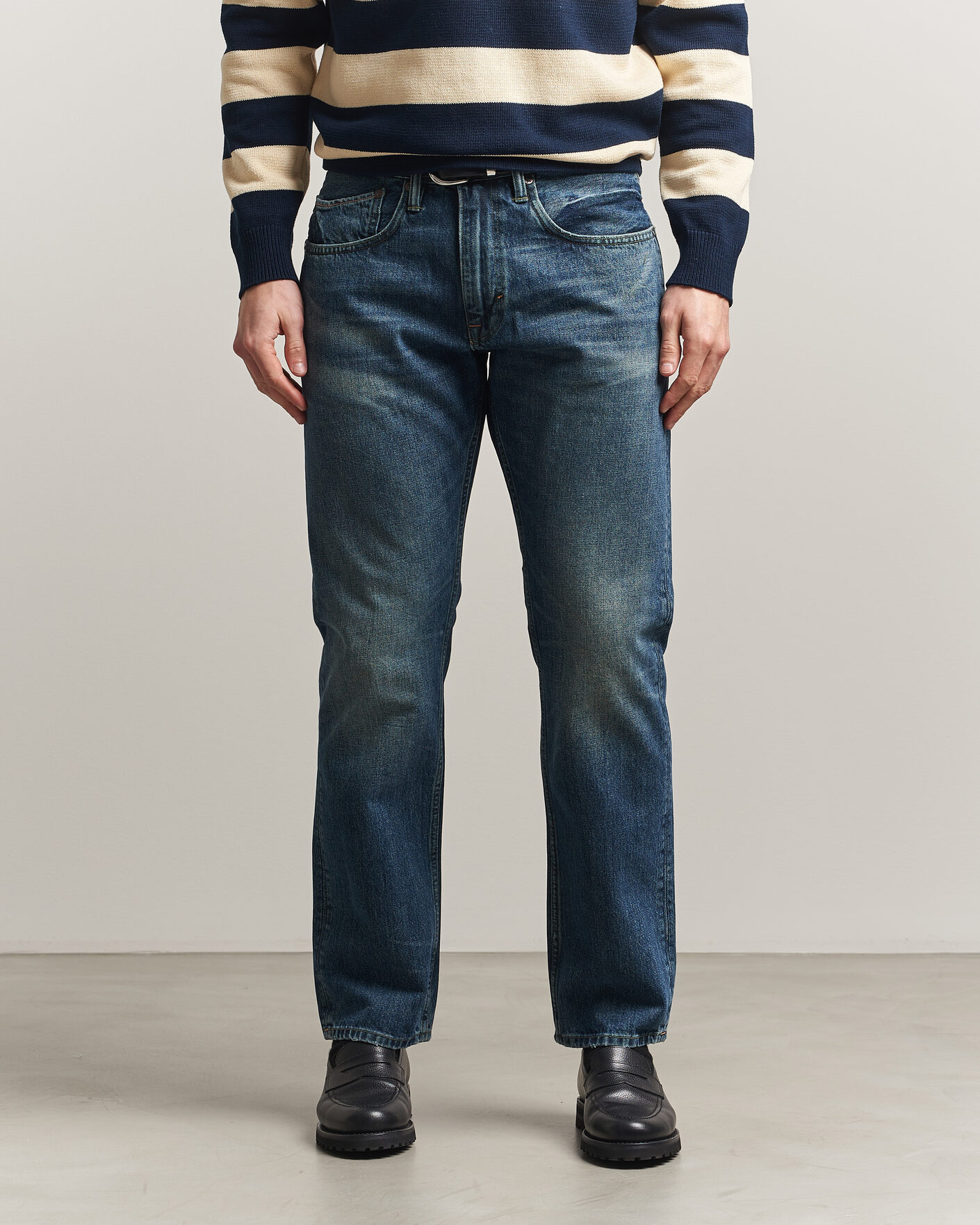 Hombres | Pantalones | -1 Nordic Denim | Regular Fit Jeans Dark Authentic
