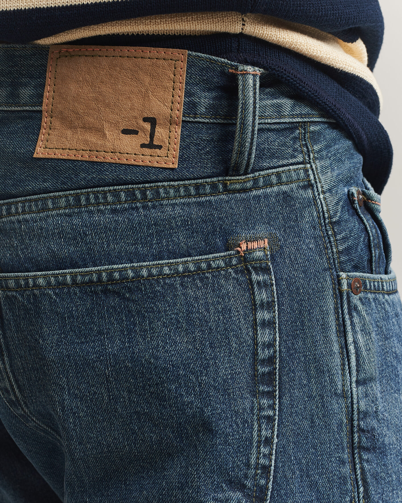 Hombres | Pantalones | -1 Nordic Denim | Regular Fit Jeans Dark Authentic