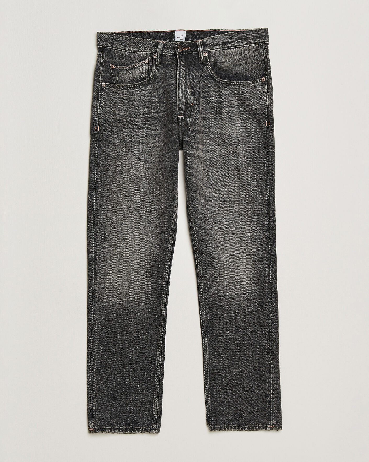 Hombres | Pantalones | -1 Nordic Denim | Regular Fit Jeans Thunderstorm Black Clean