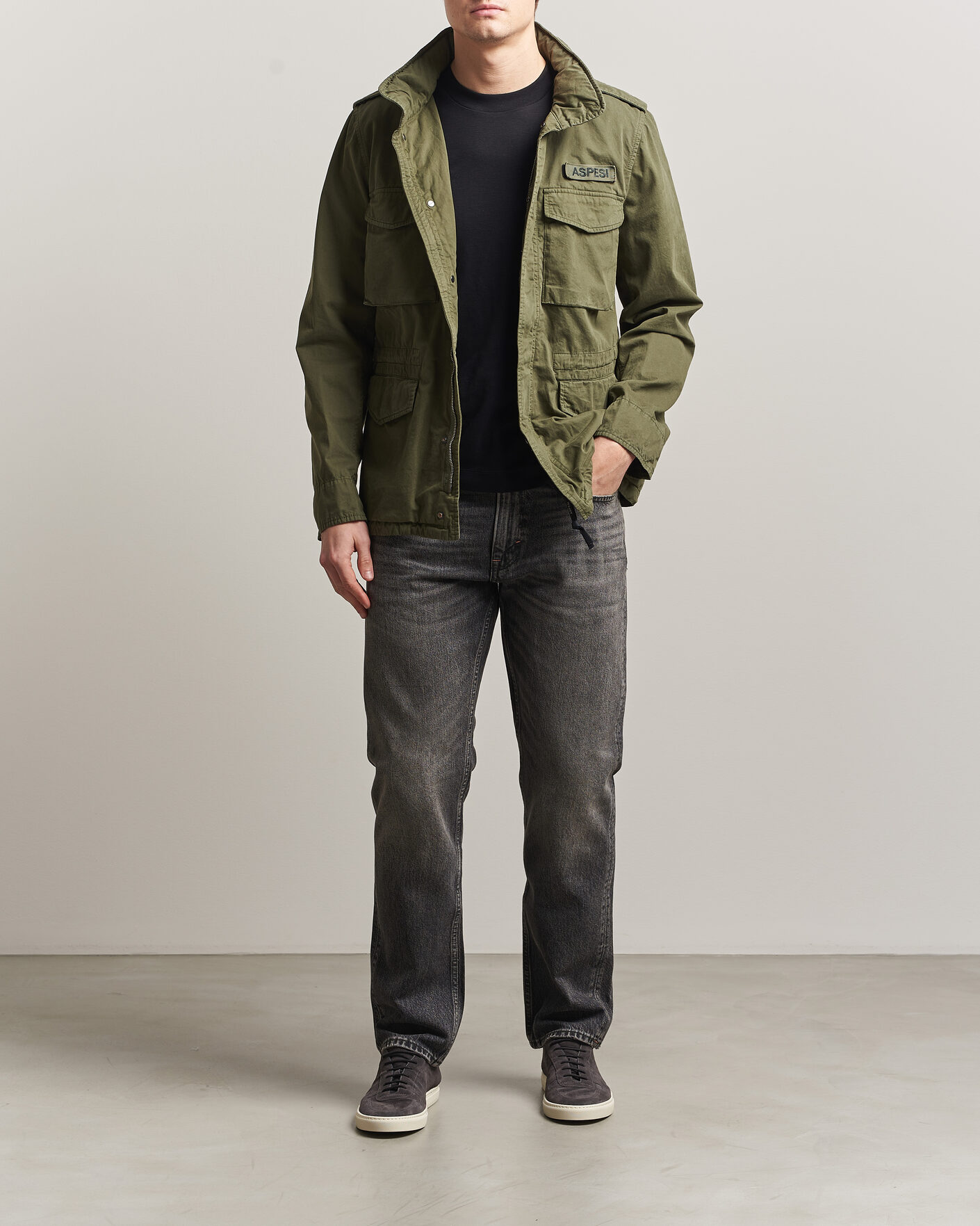 Hombres | Vaqueros | -1 Nordic Denim | Regular Fit Jeans Thunderstorm Black Clean