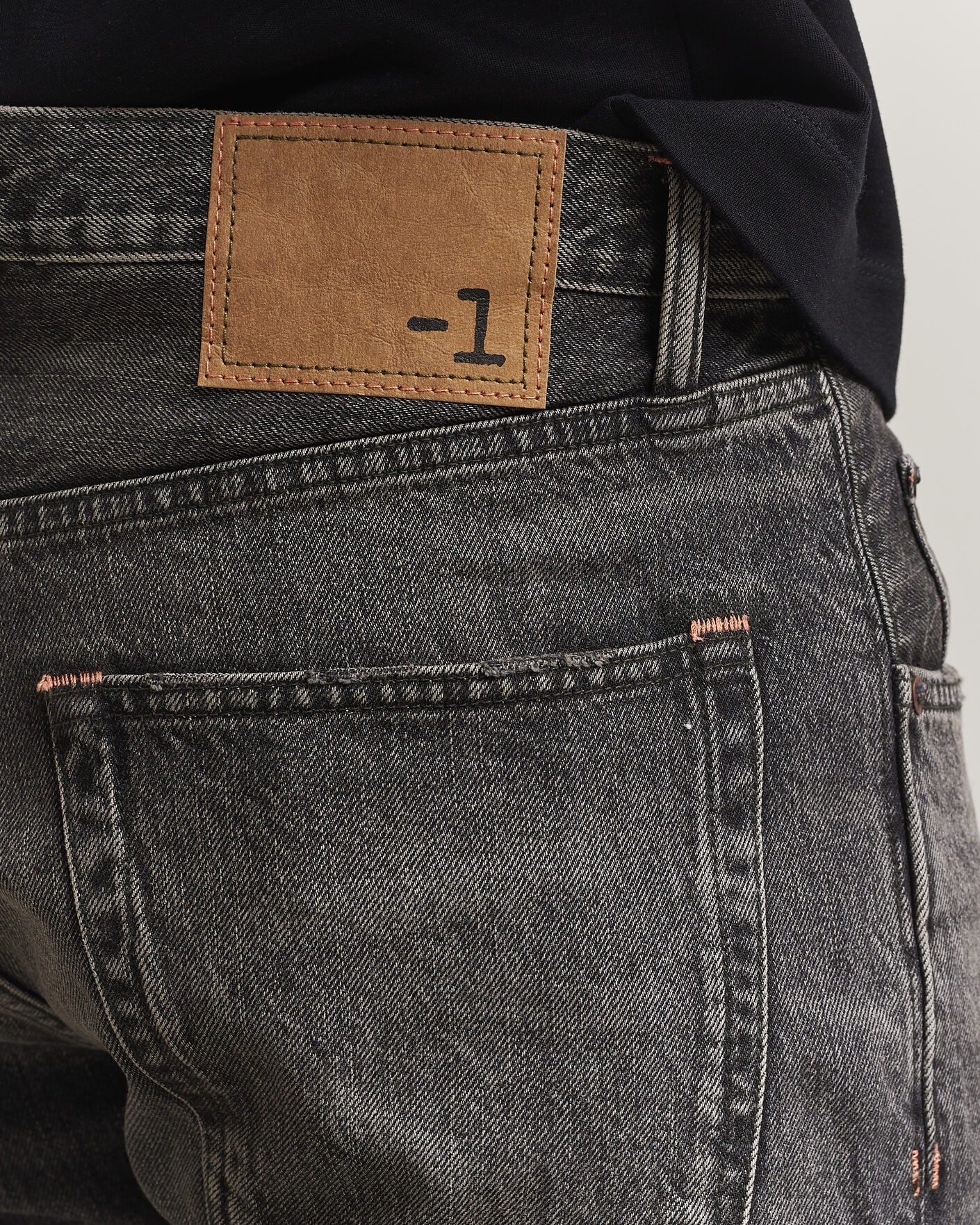Hombres | Pantalones | -1 Nordic Denim | Regular Fit Jeans Thunderstorm Black Clean