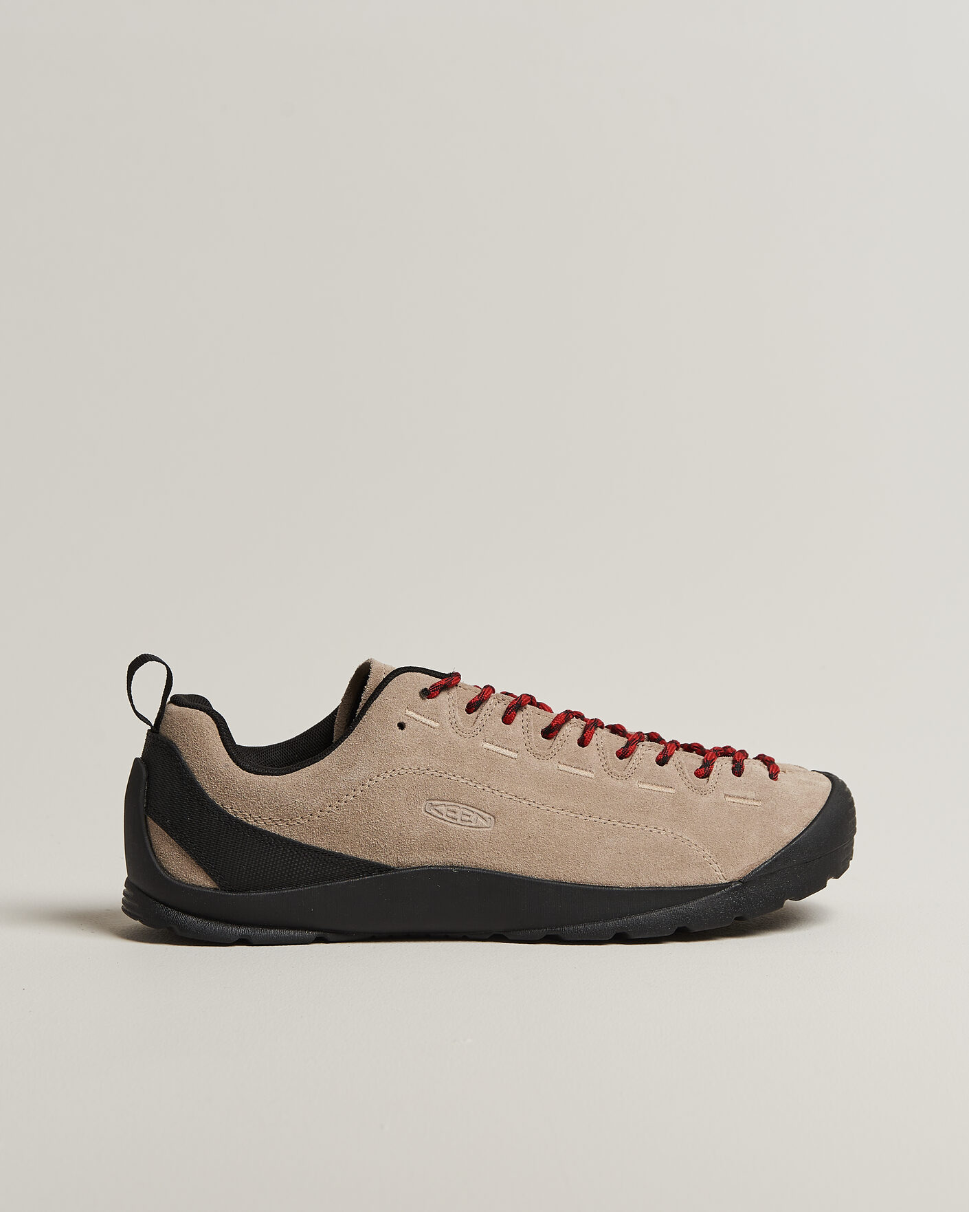 Hombres | Zapatillas de trail | KEEN | Jasper Suede Sneaker Silver Mink