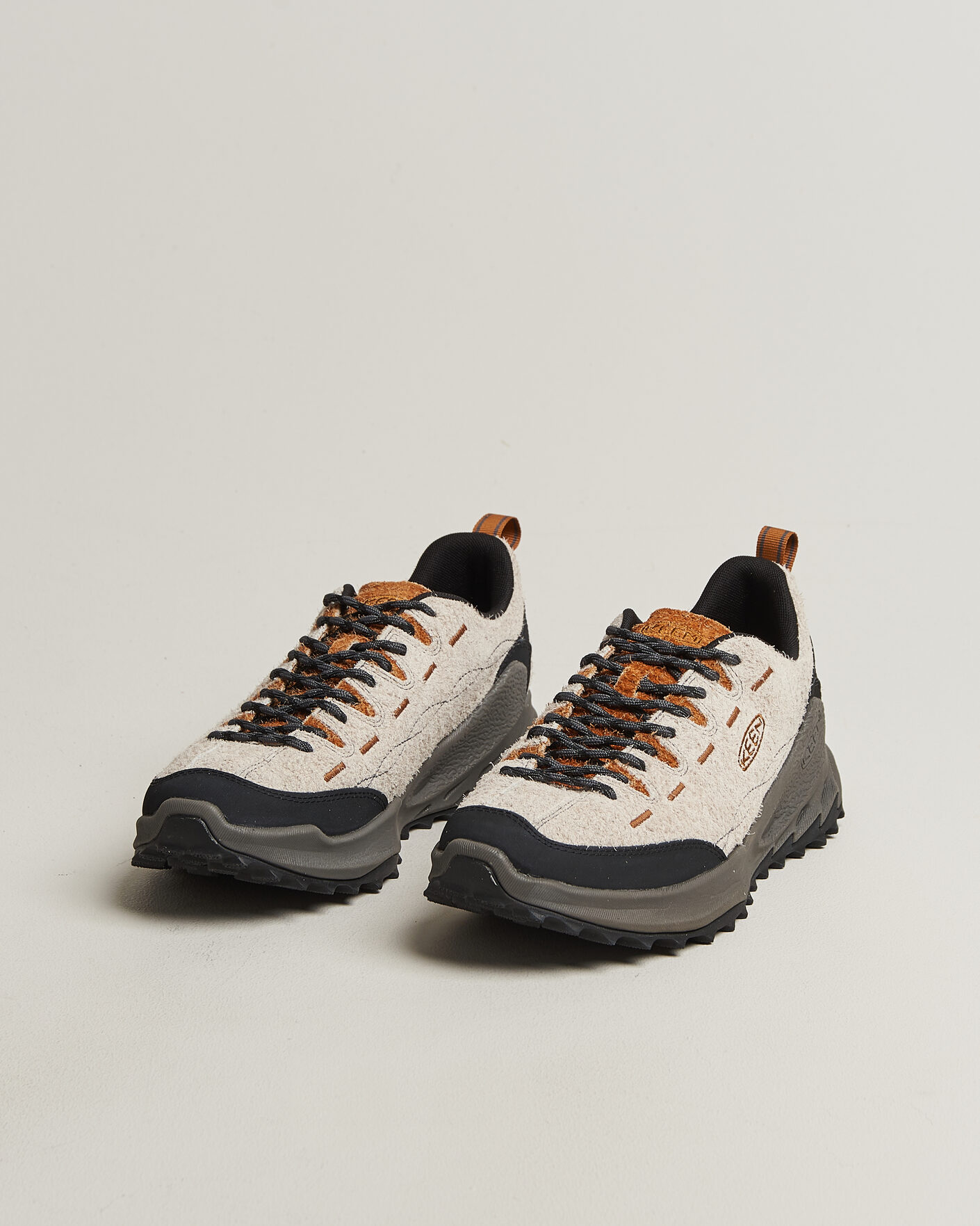 Hombres | Zapatillas de trail | KEEN | Jasper Zionic Suede Sneaker Maple