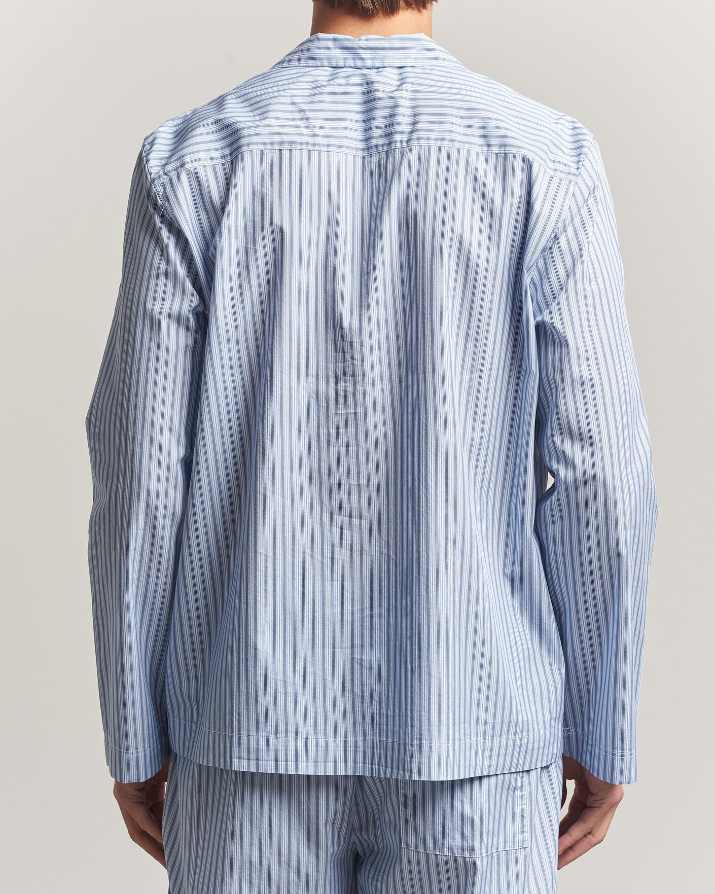 Hombres | Pijamas y batas | Tekla | Fine Twill Pyjama Shirt Cooper Stripes