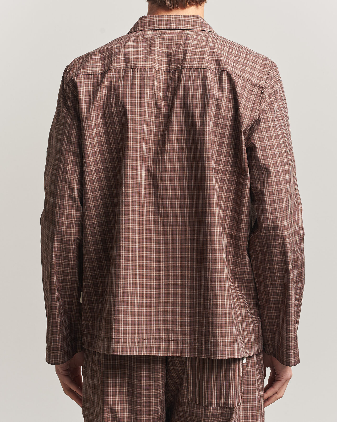 Hombres | Pijamas y batas | Tekla | Fine Twill Pyjama Shirt Serra Checks