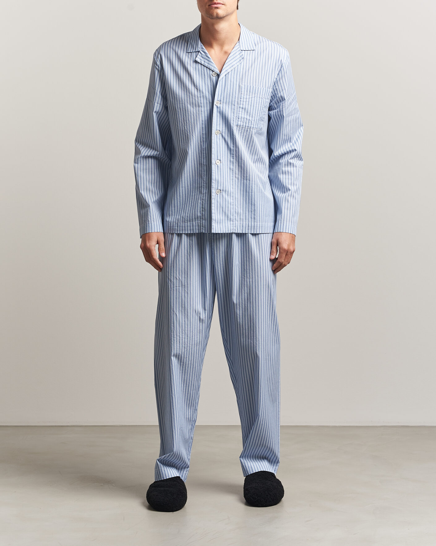 Hombres | Pijamas y batas | Tekla | Fine Twill Pyjama Pants Cooper Stripes
