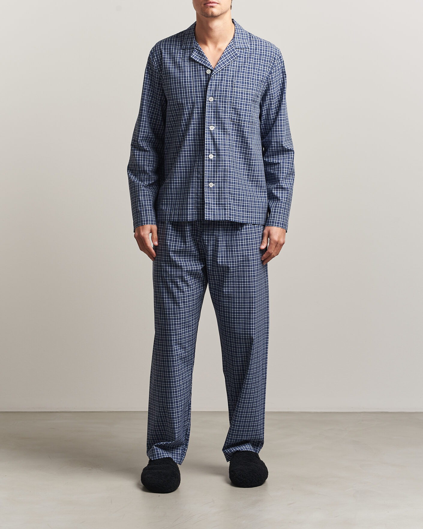 Hombres | Pijamas y batas | Tekla | Fine Twill Pyjama Pants Lanegan Checks