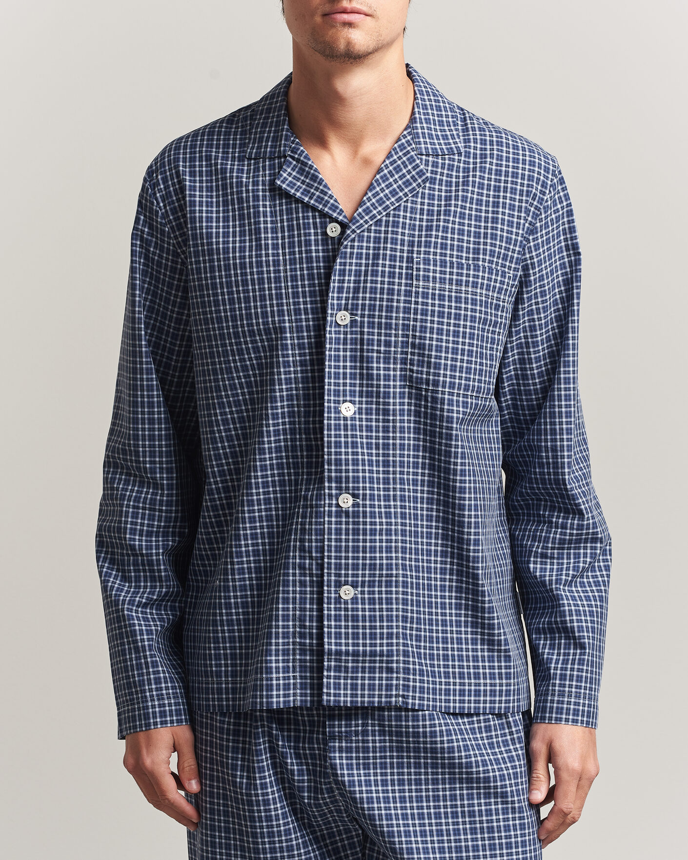 Hombres | Pijamas y batas | Tekla | Fine Twill Pyjama Pants Lanegan Checks