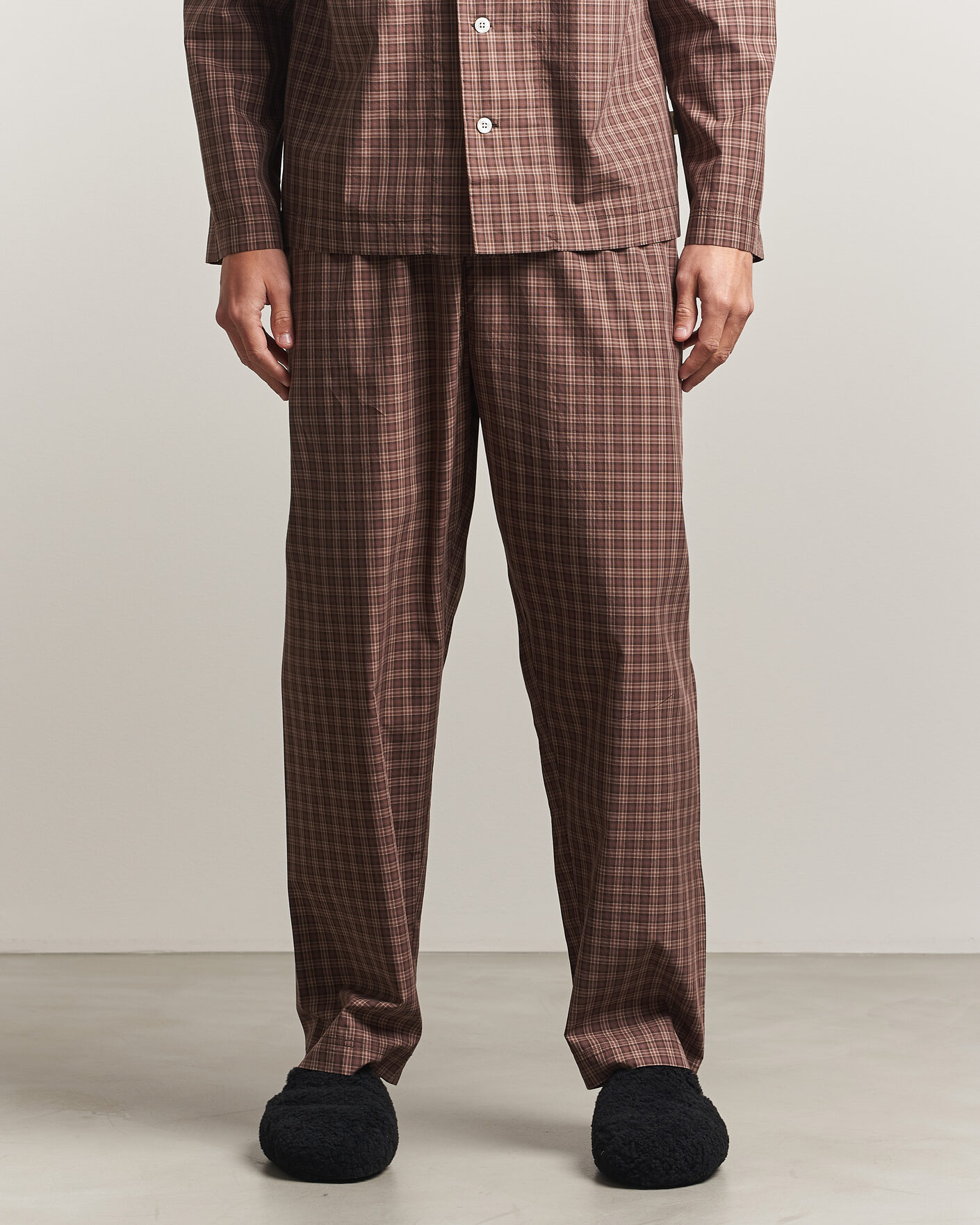Hombres | Pijamas y batas | Tekla | Fine Twill Pyjama Pants Serra Checks