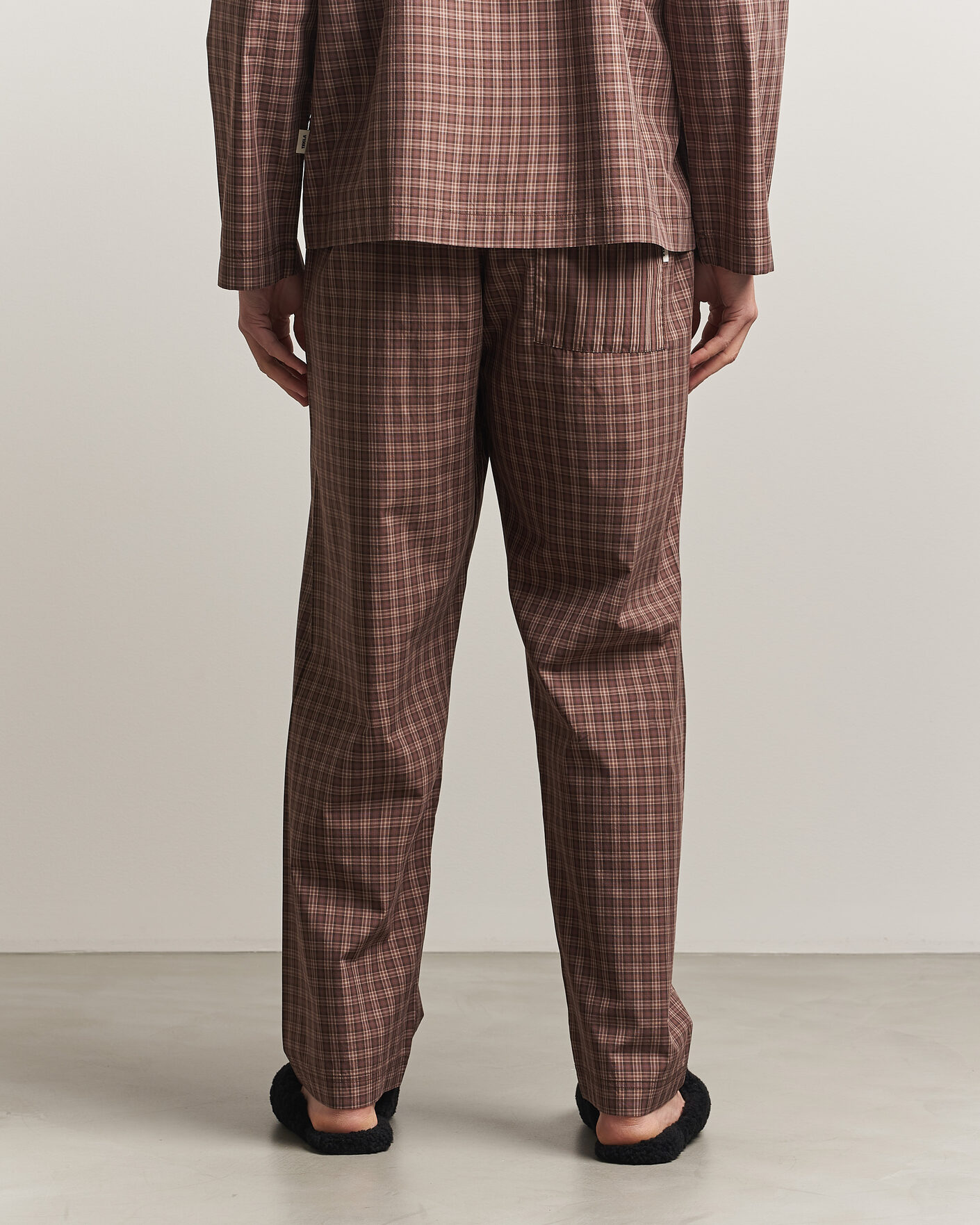 Hombres | Pijamas y batas | Tekla | Fine Twill Pyjama Pants Serra Checks
