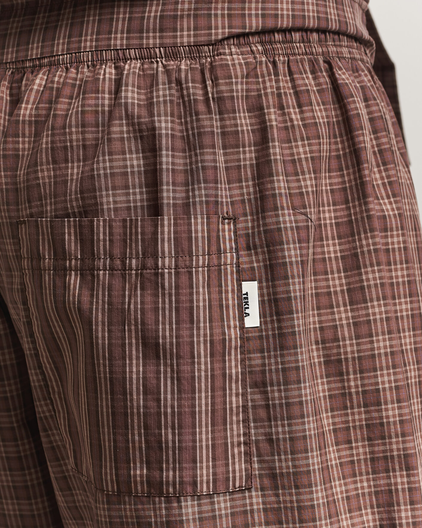 Hombres | Pijamas y batas | Tekla | Fine Twill Pyjama Pants Serra Checks