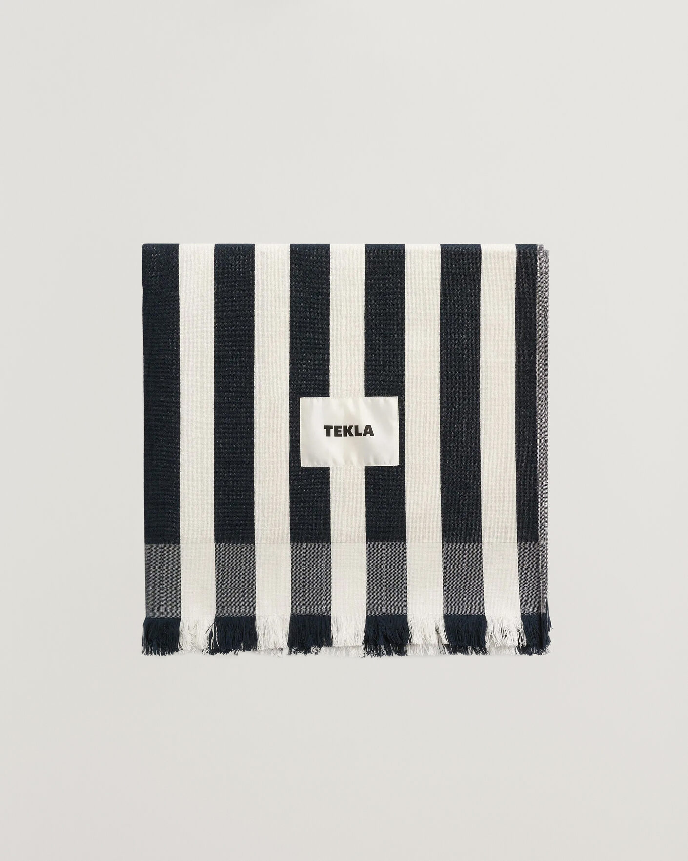 Hombres | Telas | Tekla | Organic Terry Beach Towel Cala Stripes