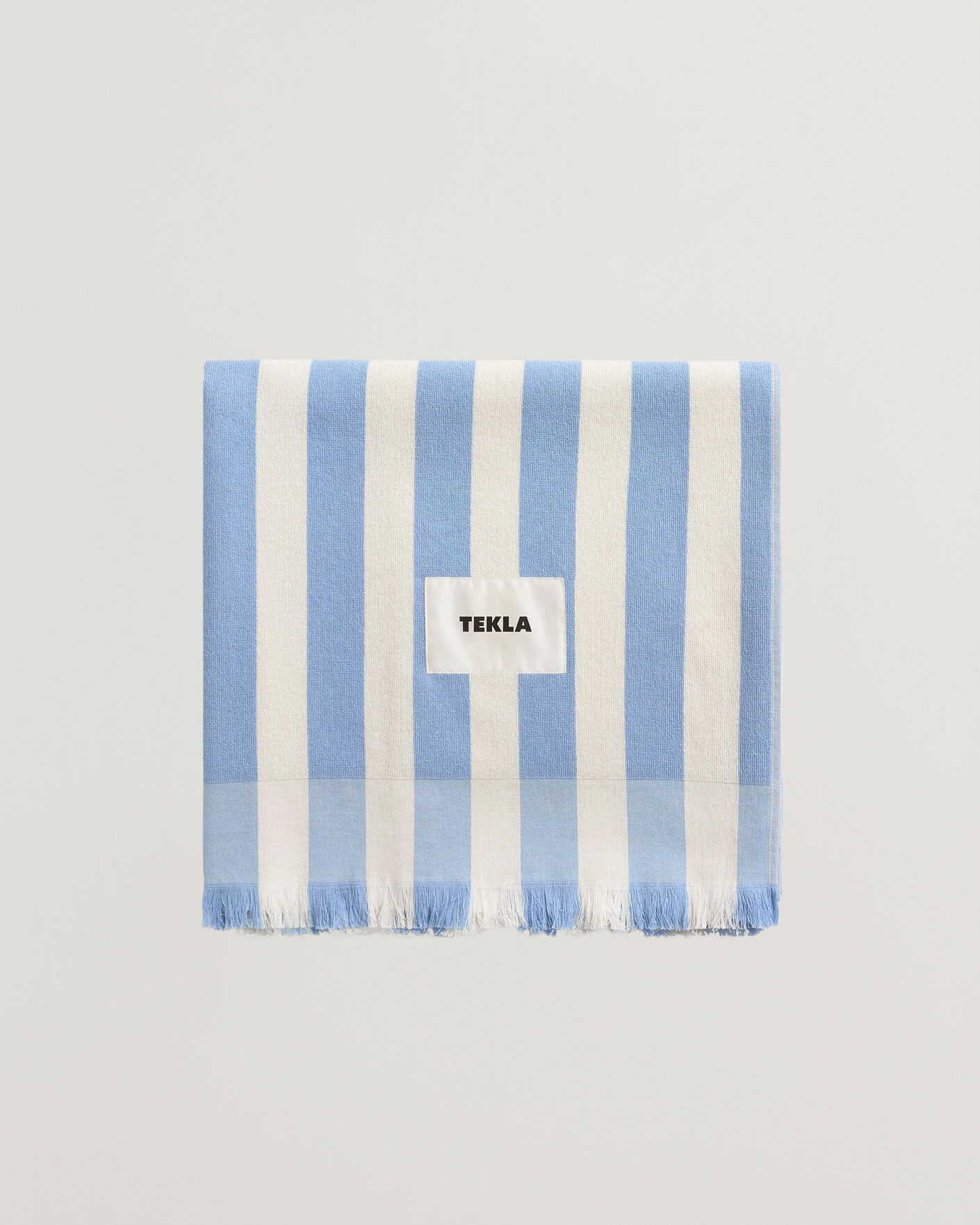 Hombres | Telas | Tekla | Organic Terry Beach Towel Moro Stripes