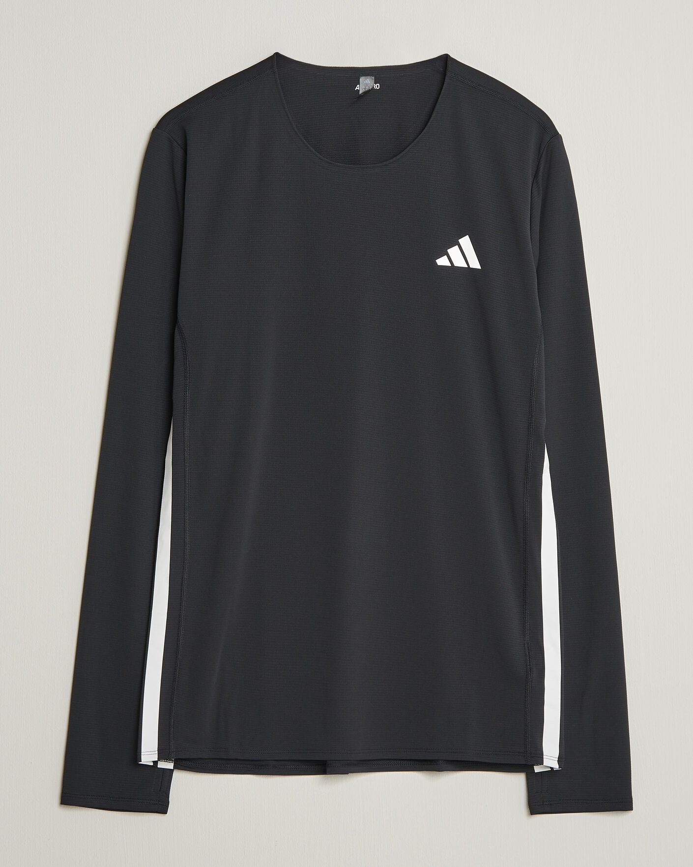 Hombres | Camisetas | adidas Performance | ADIZERO Running Long Sleeve T-Shirt Black