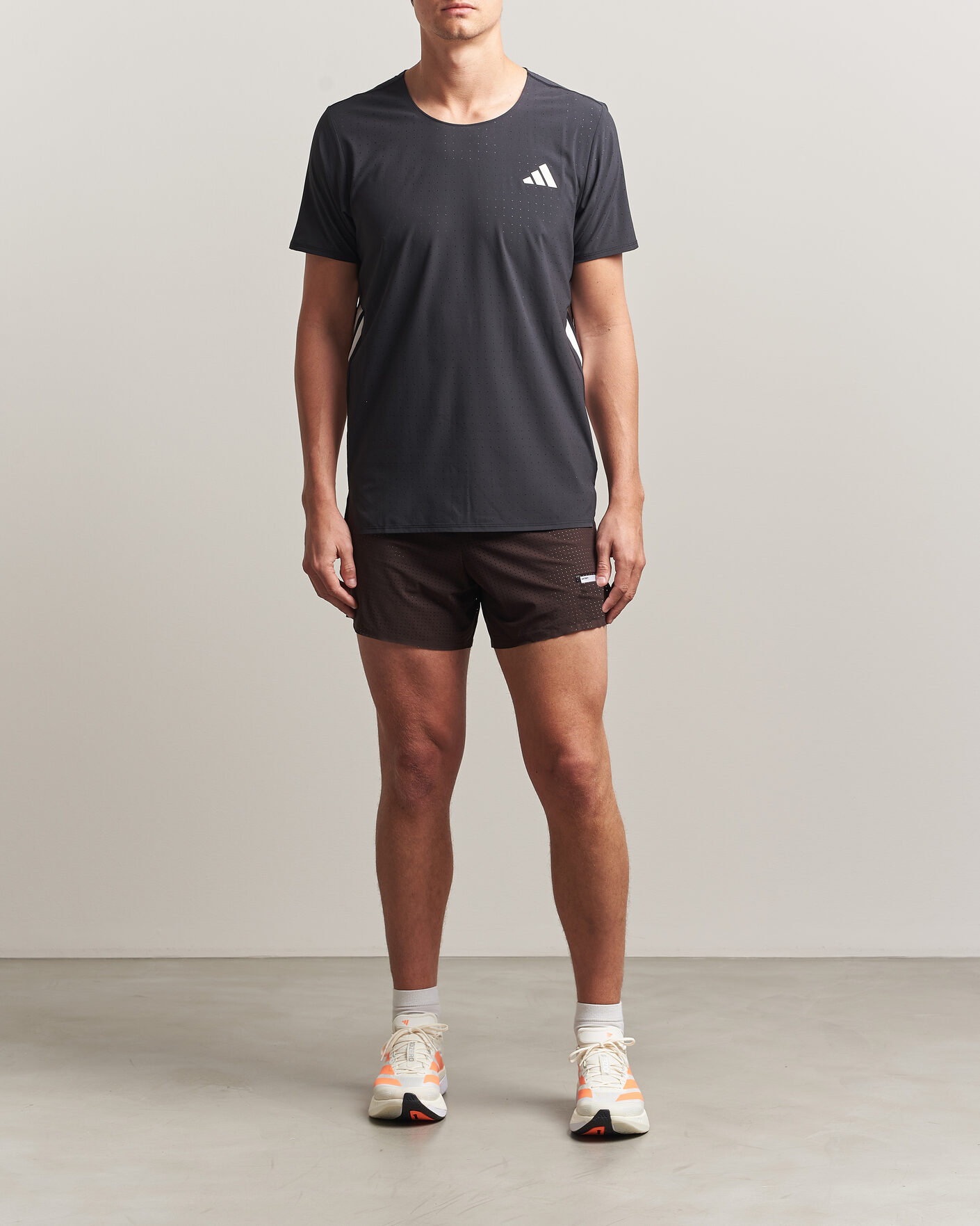 Hombres | Camisetas | adidas Performance | ADIZERO Running T-Shirt Black