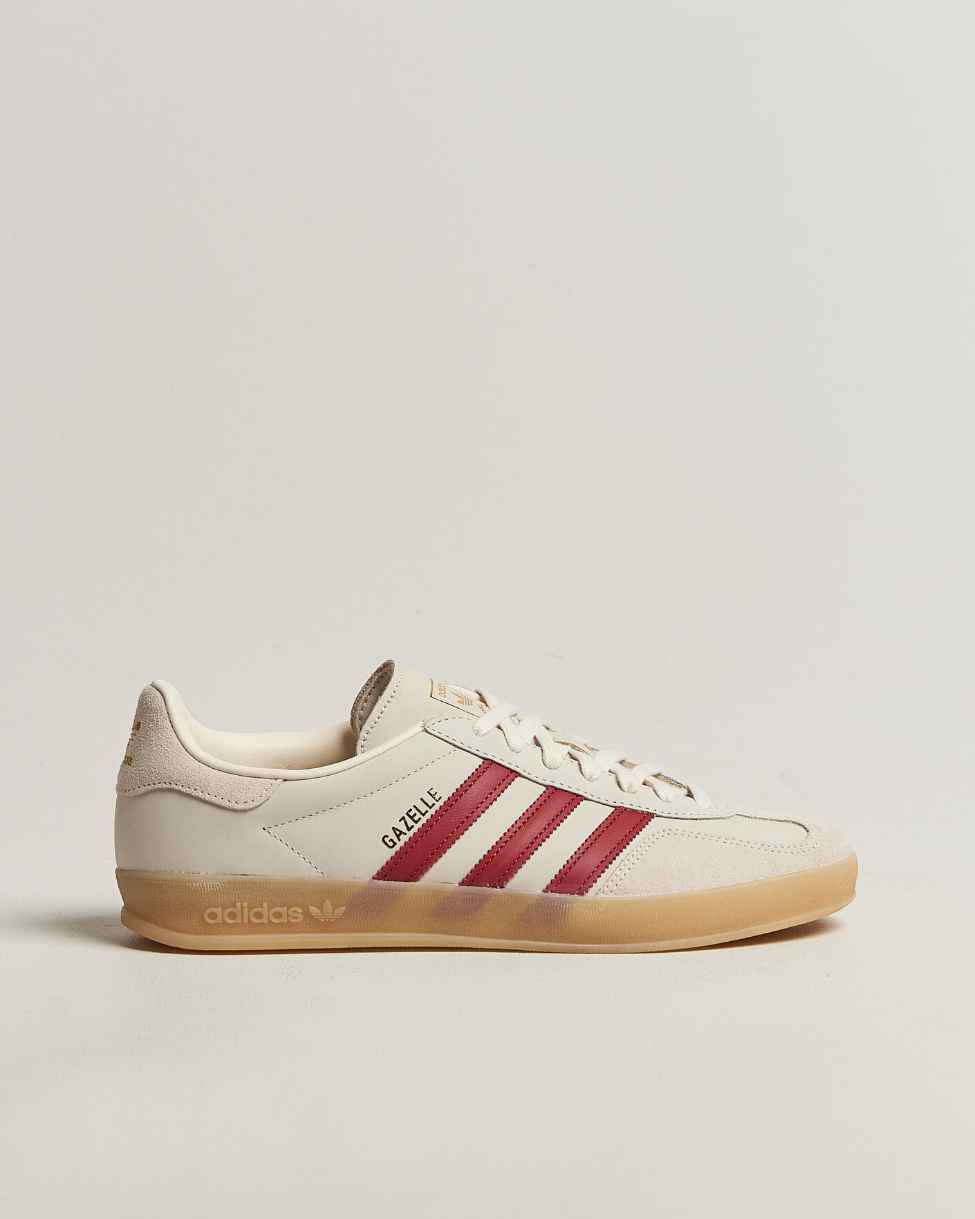 Hombres | Zapatillas | adidas Originals | Gazelle Indoor Sneaker White/Red