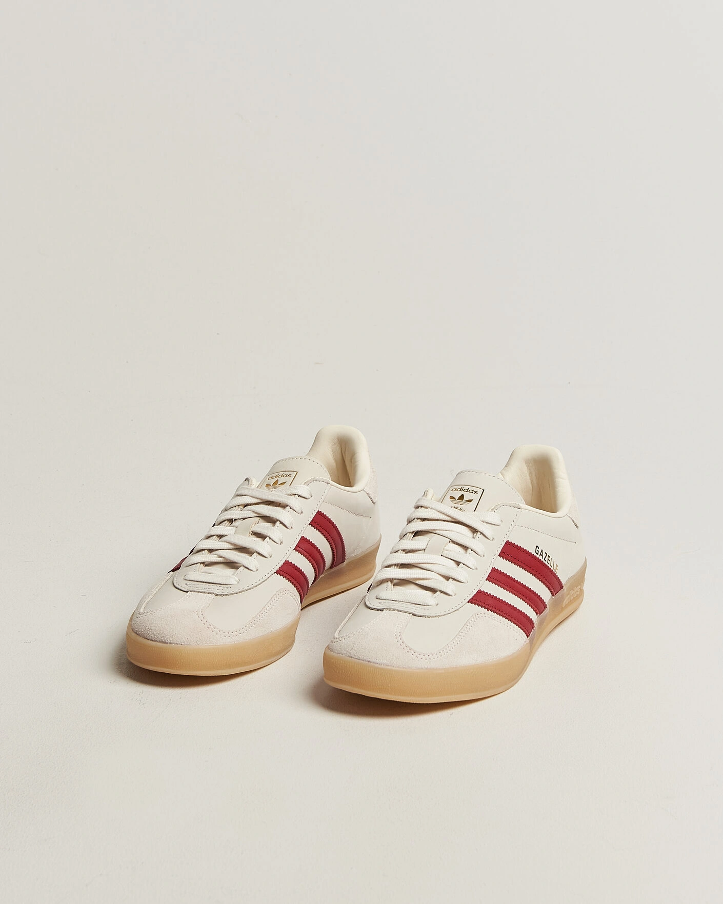 Hombres | Zapatillas | adidas Originals | Gazelle Indoor Sneaker White/Red