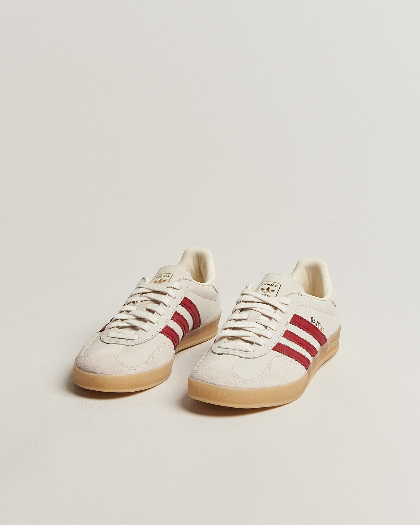 Hombres | Zapatillas | adidas Originals | Gazelle Indoor Sneaker White/Red