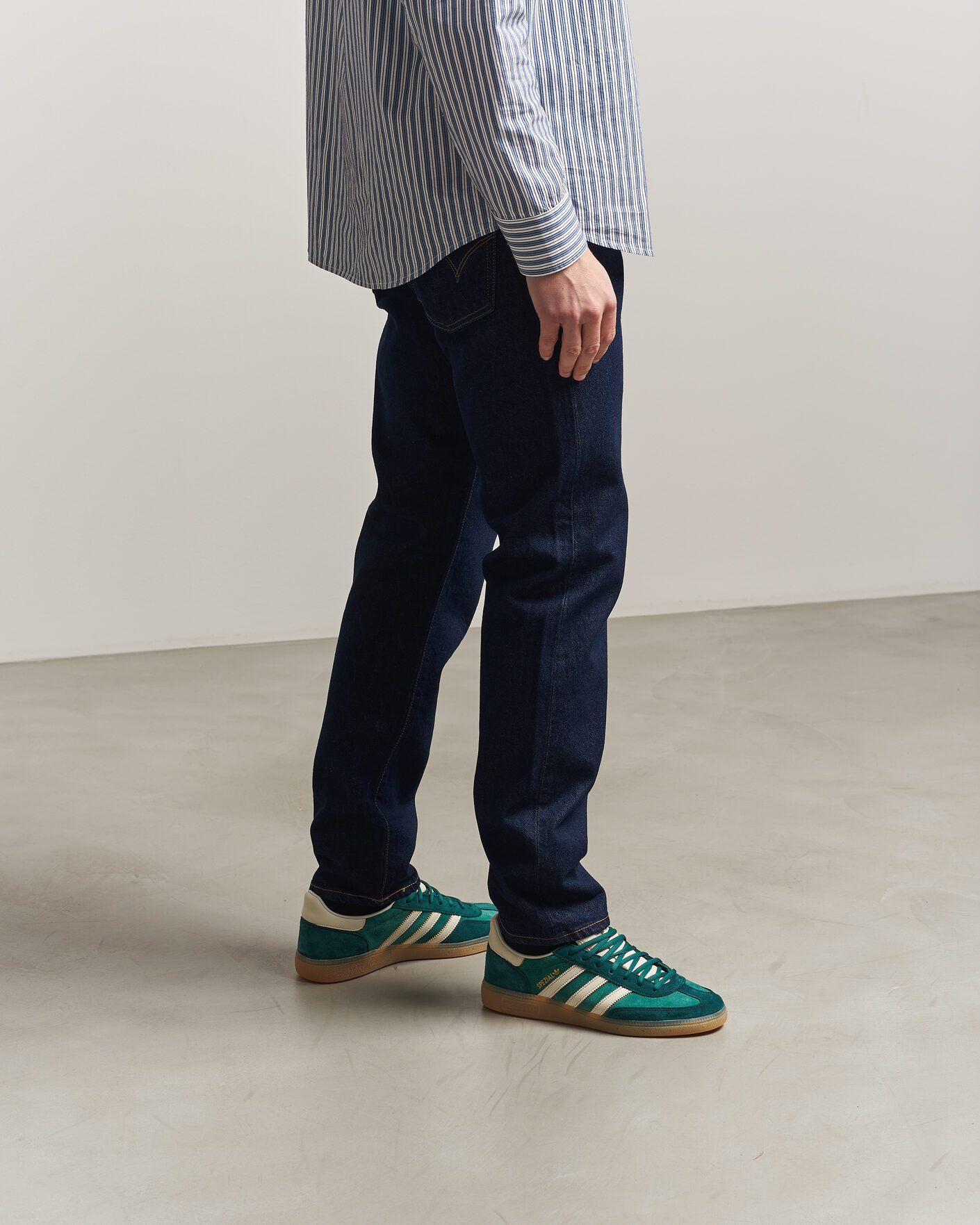 Hombres | adidas Originals Handball Spezial Sneaker Green/White | adidas Originals | Handball Spezial Sneaker Green/White