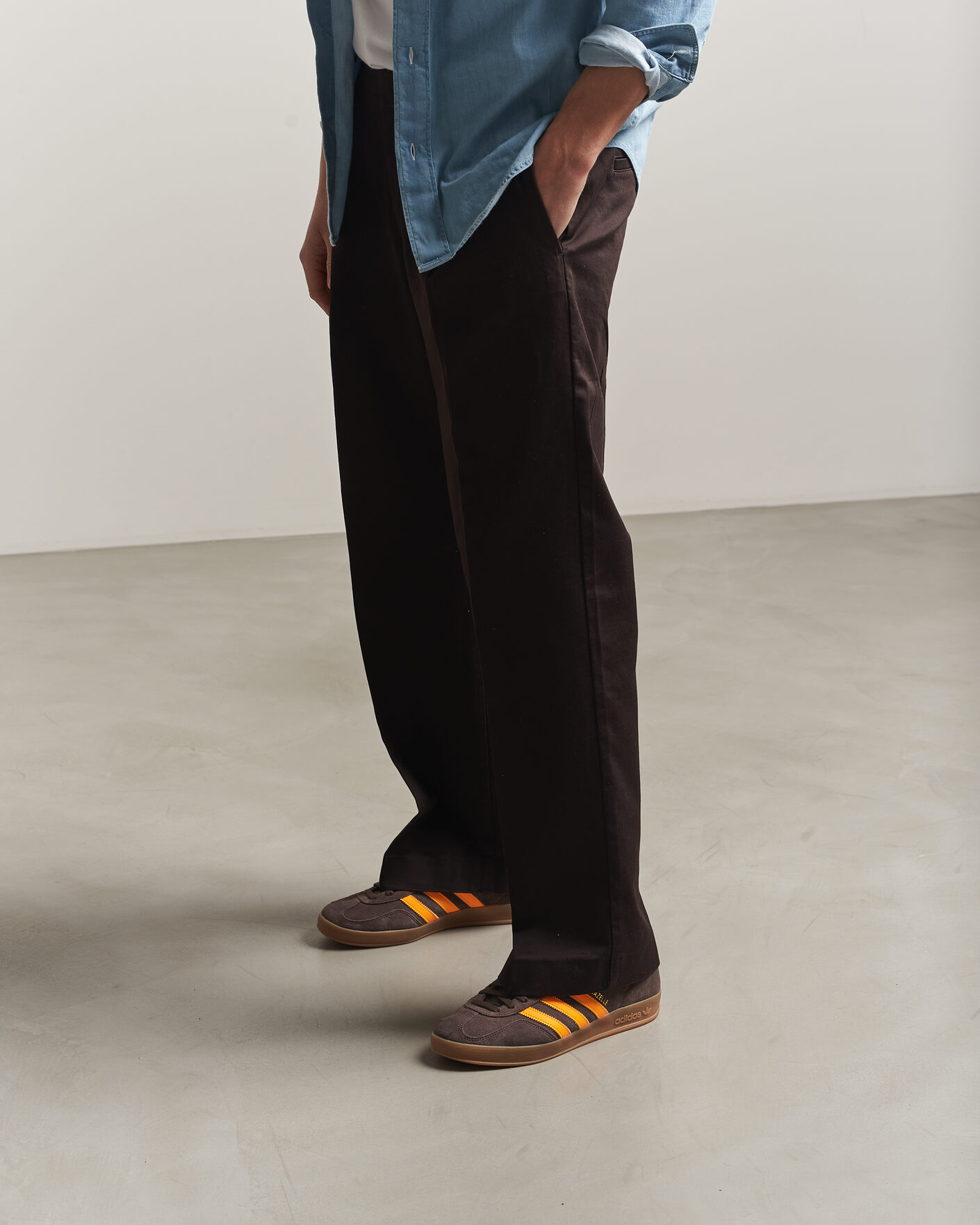 Hombres | Zapatillas | adidas Originals | Gazelle Indoor Sneaker Brown/Orange