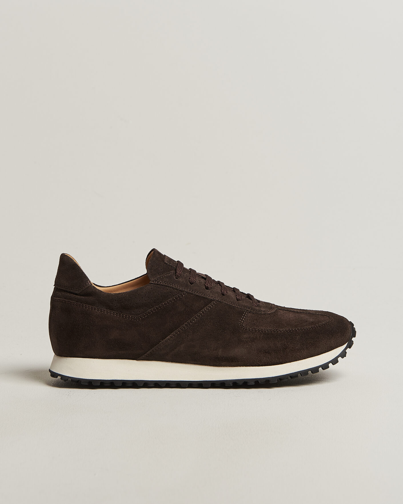 Hombres | Zapatillas | CQP | Stride Suede Runner Dark Brown