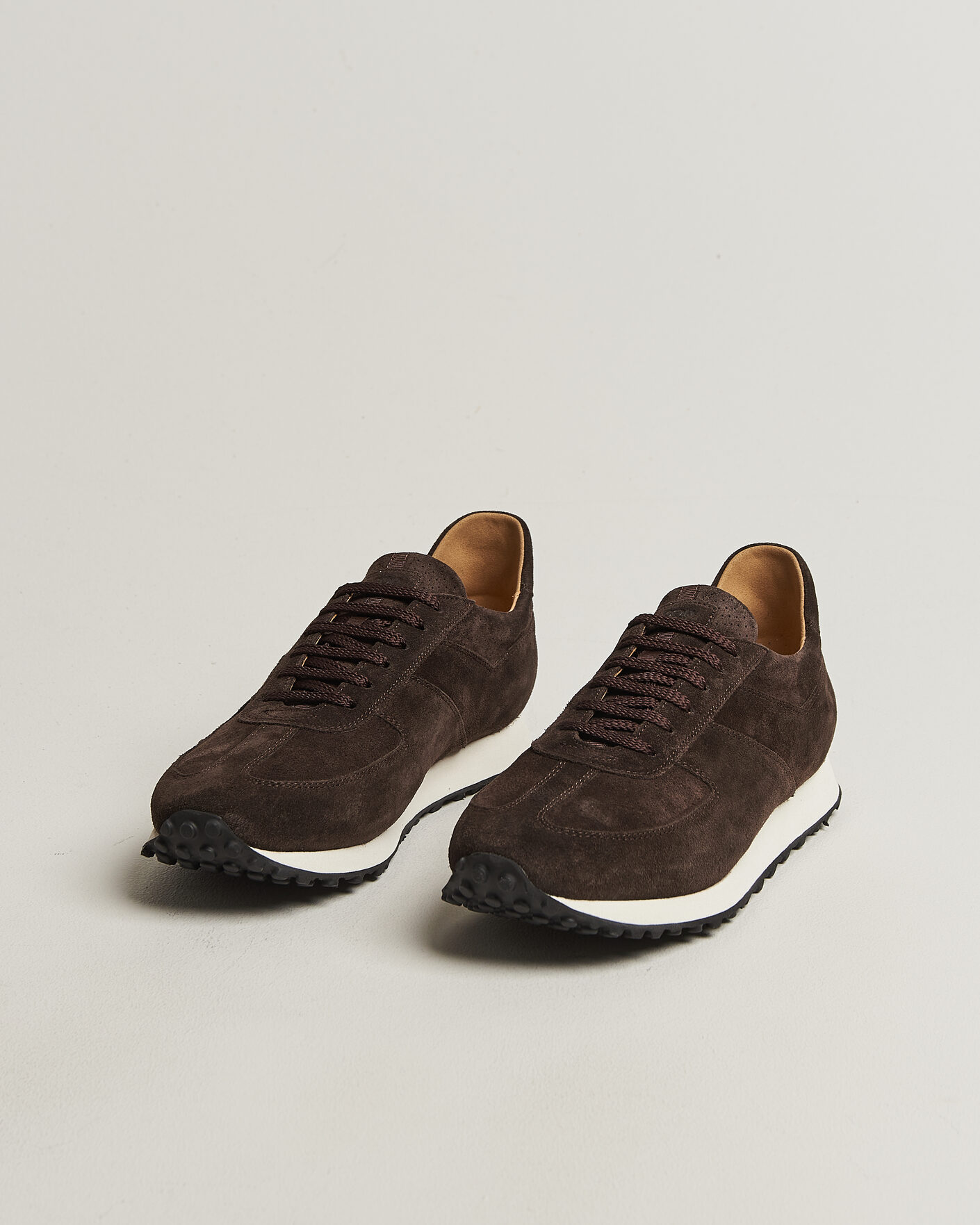 Hombres | Zapatillas | CQP | Stride Suede Runner Dark Brown