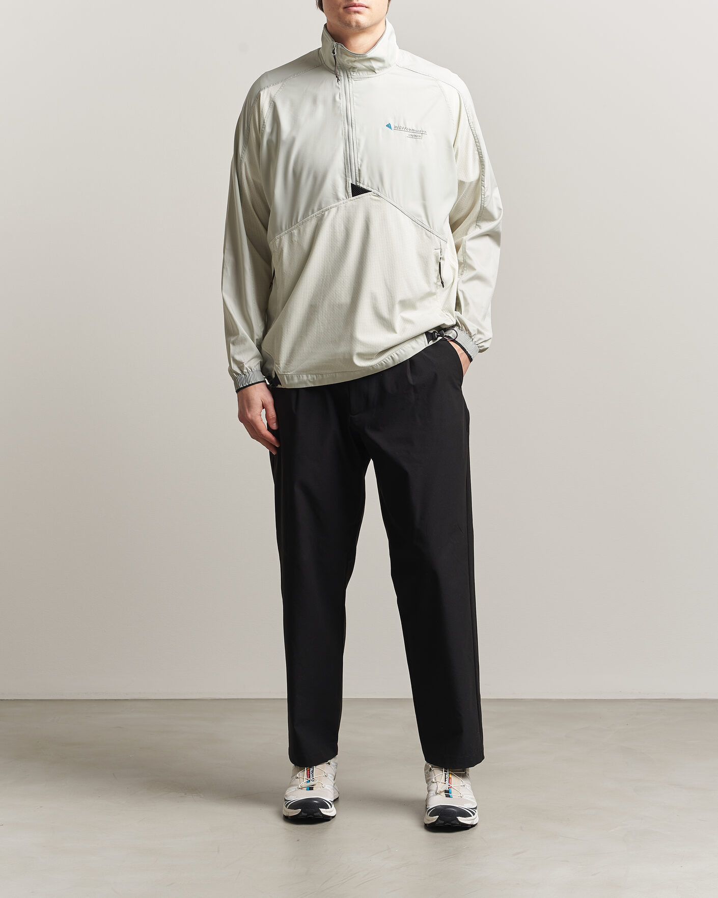 Hombres | Abrigos y chaquetas | Klättermusen | Vingner Anorak Mercury Blue/Cristal Gree