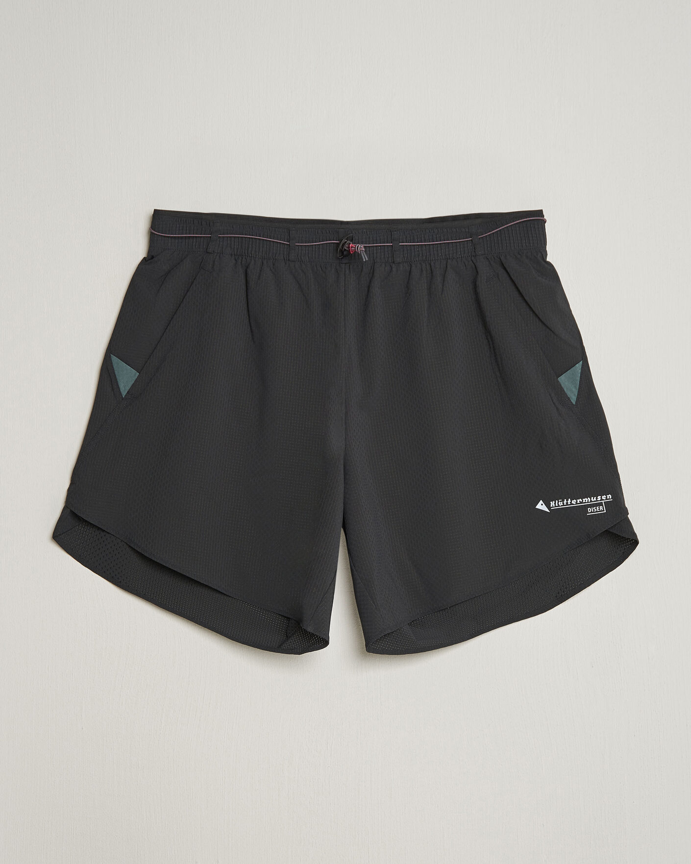 Hombres | Pantalones cortos | Klättermusen | Diser Light Running Shorts Black