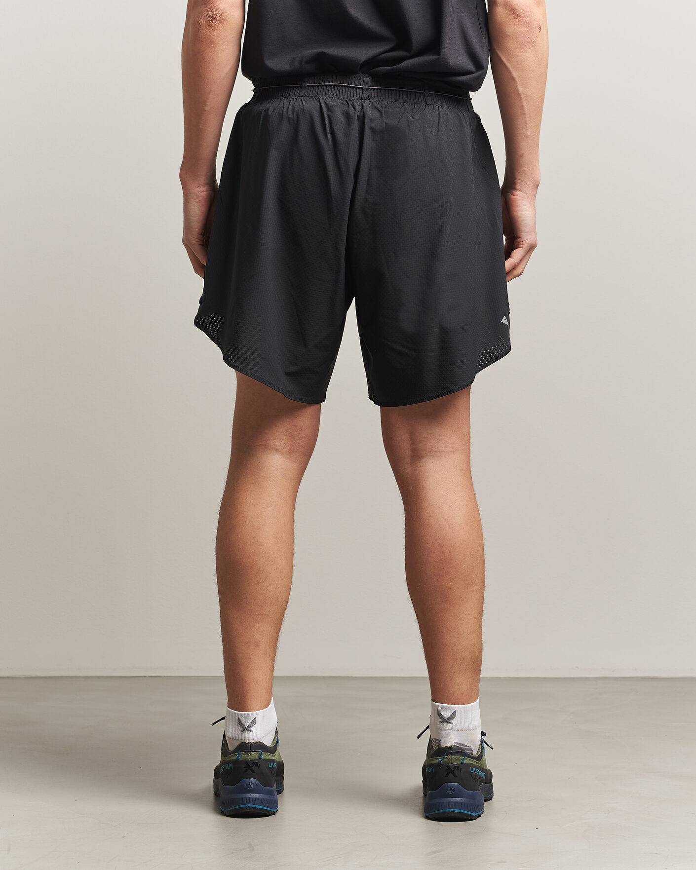 Hombres | Pantalones cortos | Klättermusen | Diser Light Running Shorts Black