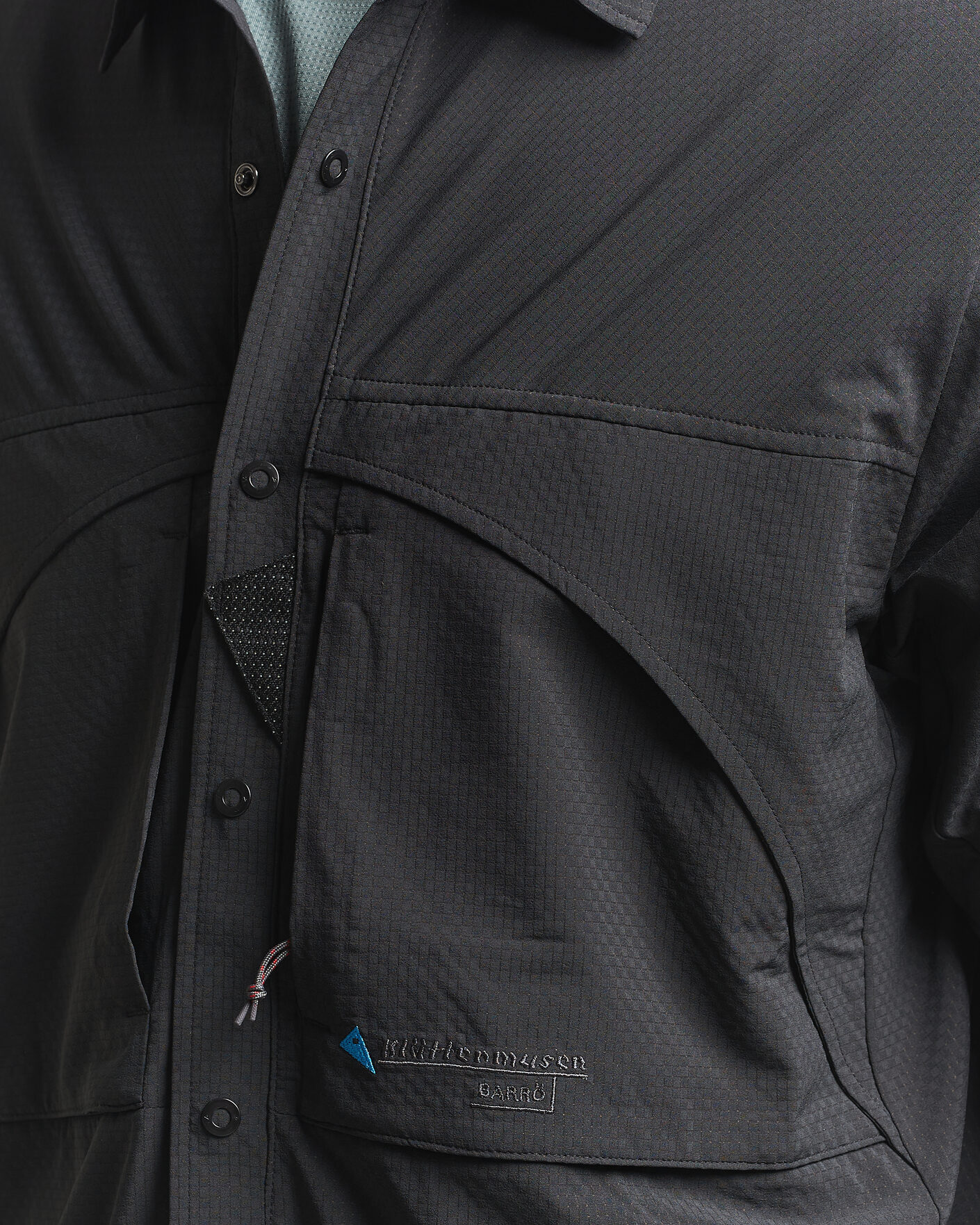 Hombres | Jerséis y prendas de punto | Klättermusen | Bärrö Function Shirt Black