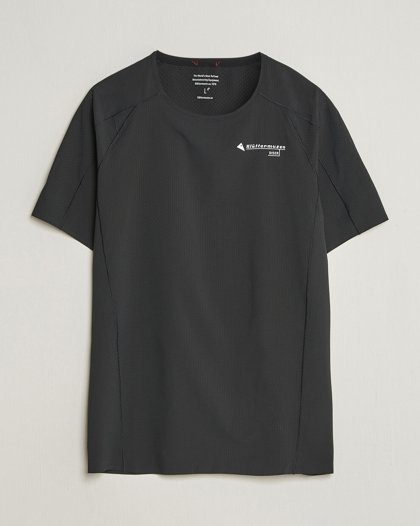 Hombres | Camisetas | Klättermusen | Diser Lightweight T-Shirt Black