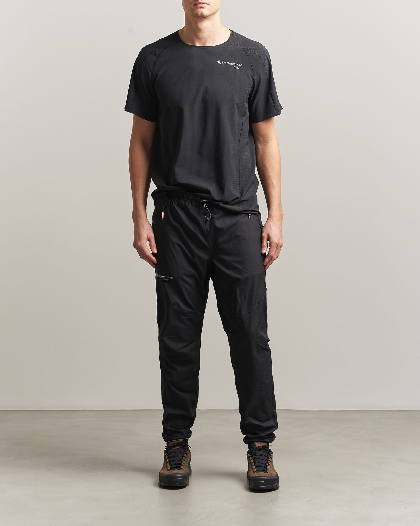 Hombres | Camisetas | Klättermusen | Diser Lightweight T-Shirt Black