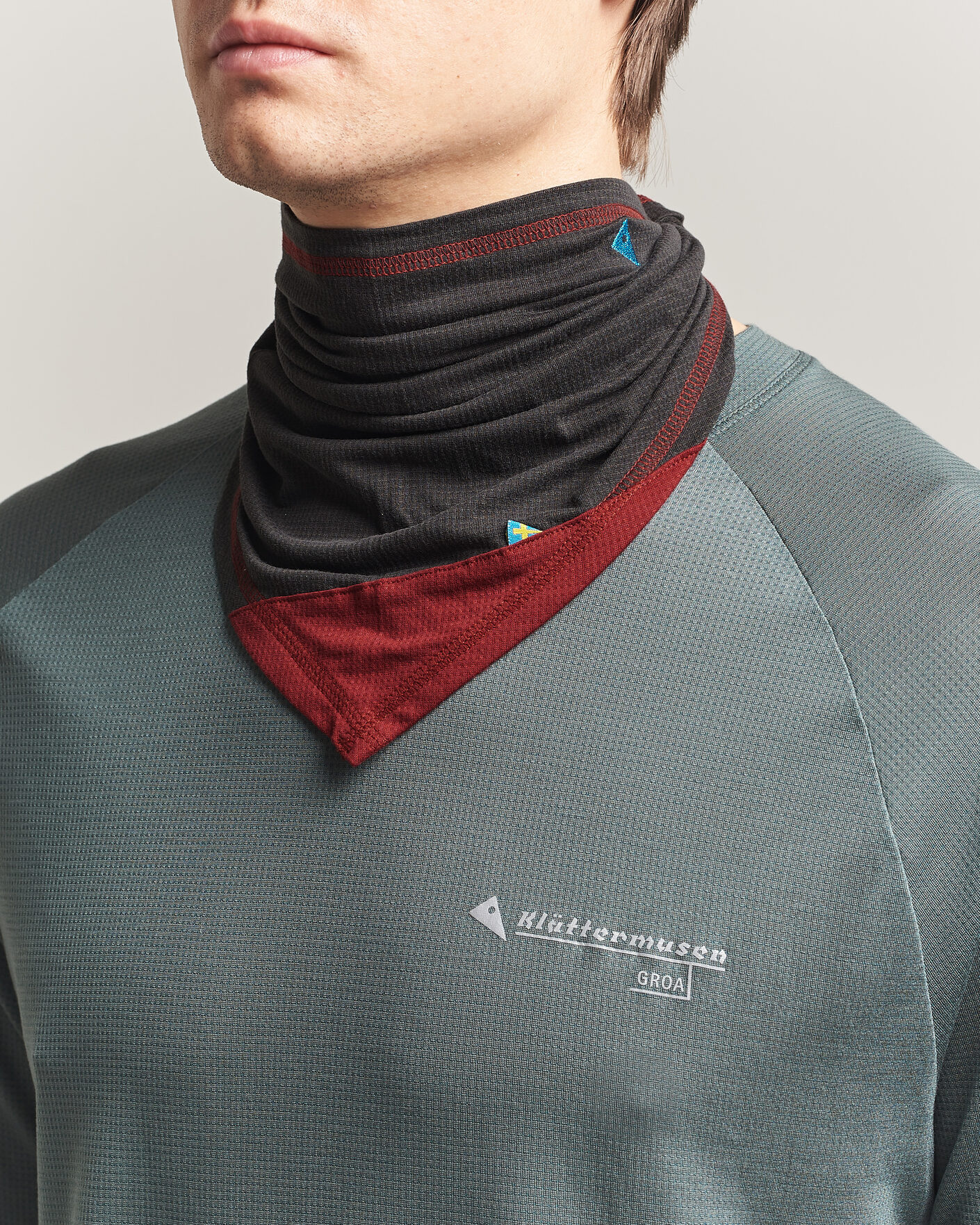 Hombres | Bufandas elegantes | Klättermusen | Allvis Scarf Raven