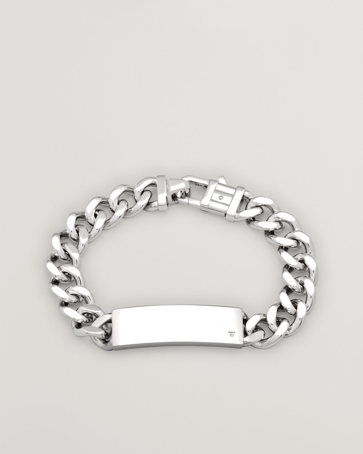 Hombres | Joyas | Tom Wood | ID Bracelet Silver