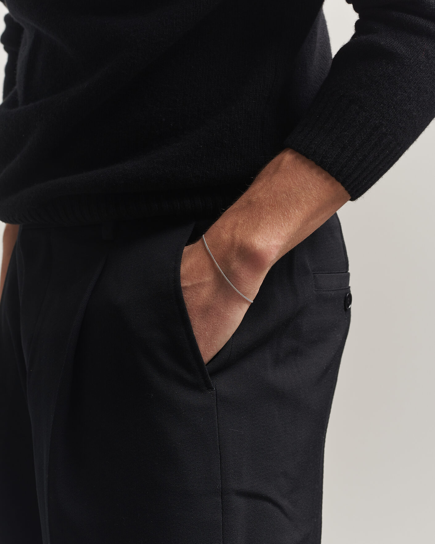 Hombres | Joyas | Tom Wood | Jil Bracelet Silver