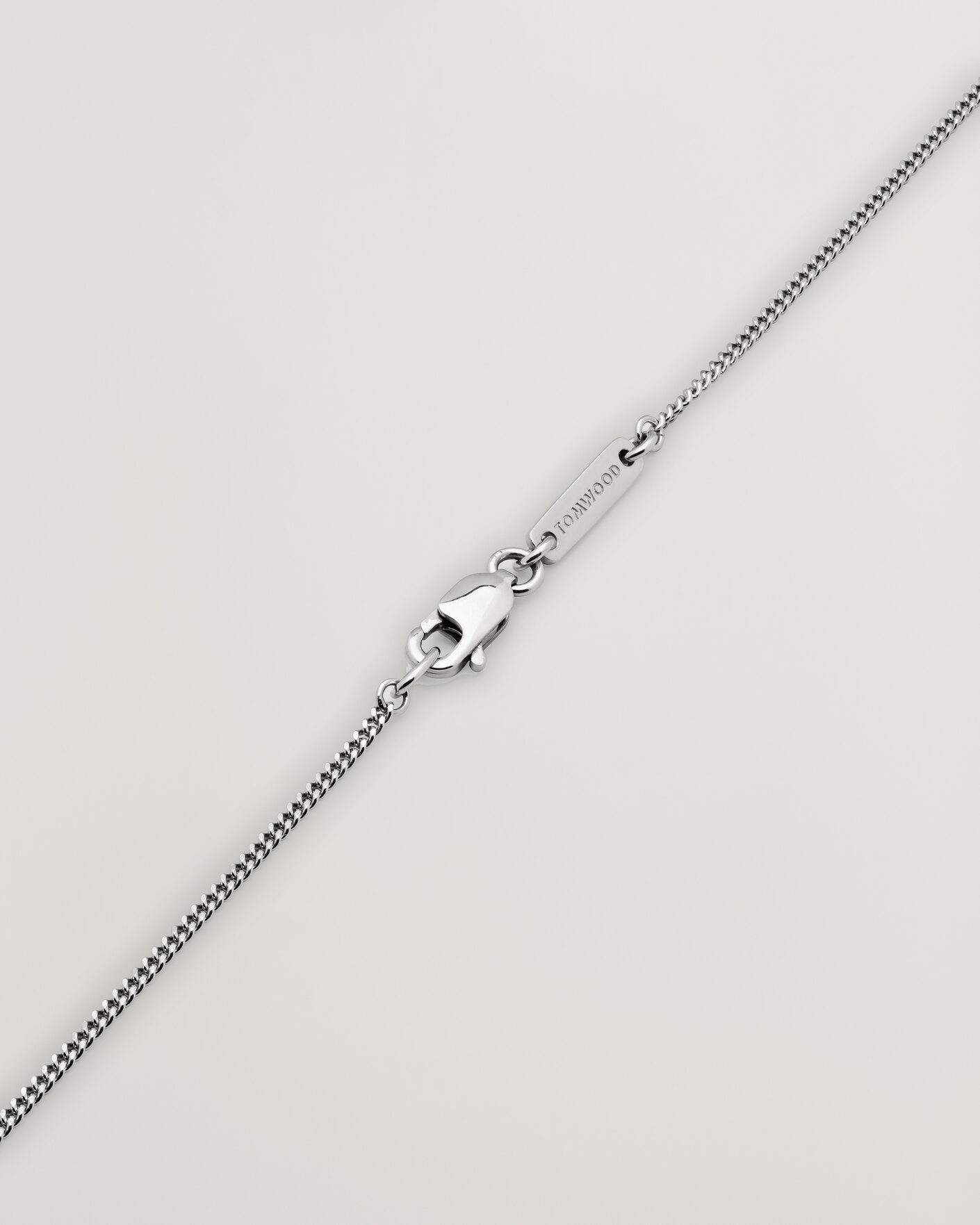 Hombres | Joyas | Tom Wood | Jil Chain 20,5 Inches Silver