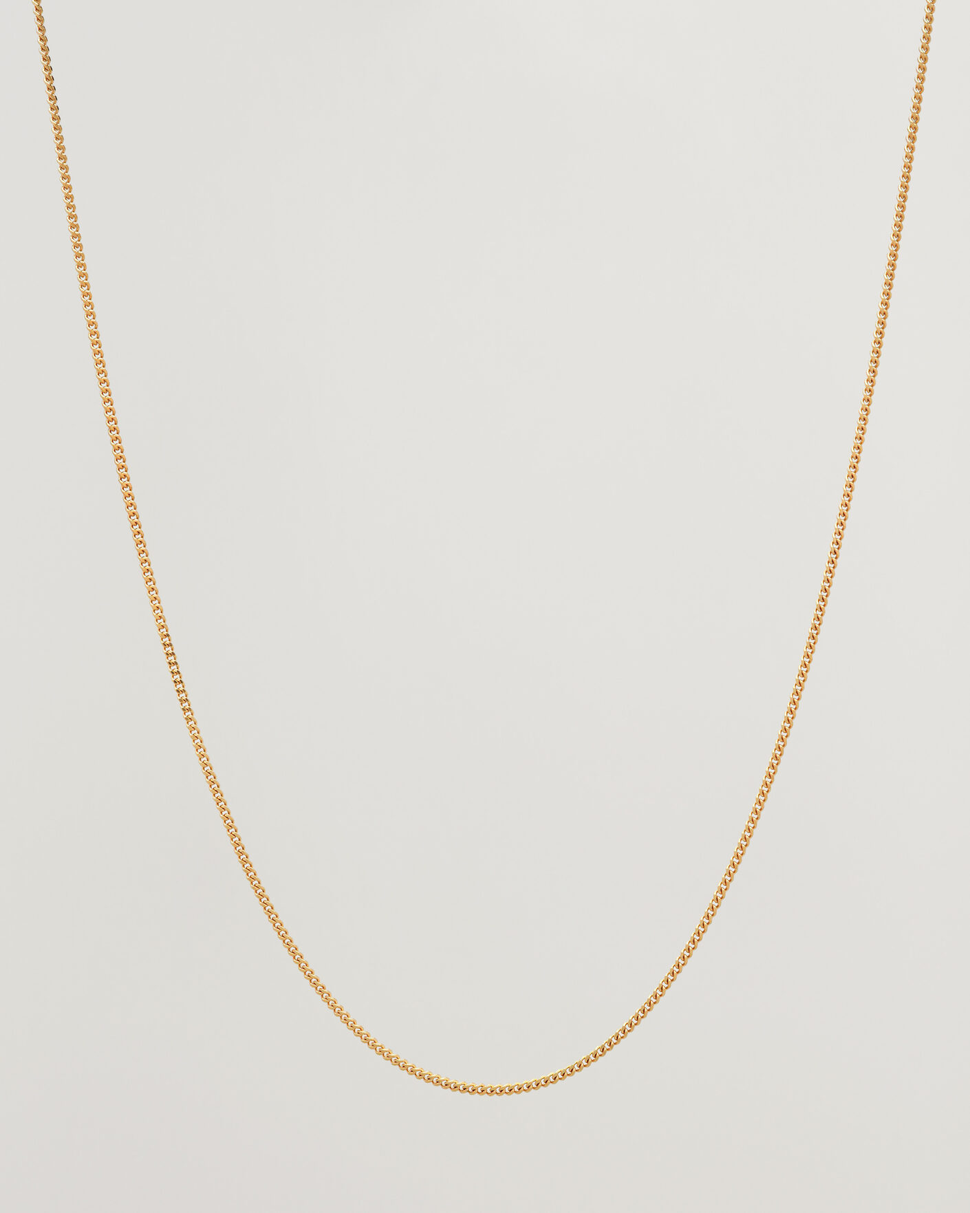 Hombres | Joyas | Tom Wood | Jil Chain 20,5 Inches Gold