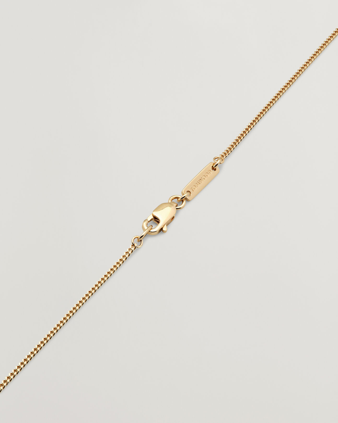 Hombres | Joyas | Tom Wood | Jil Chain 20,5 Inches Gold