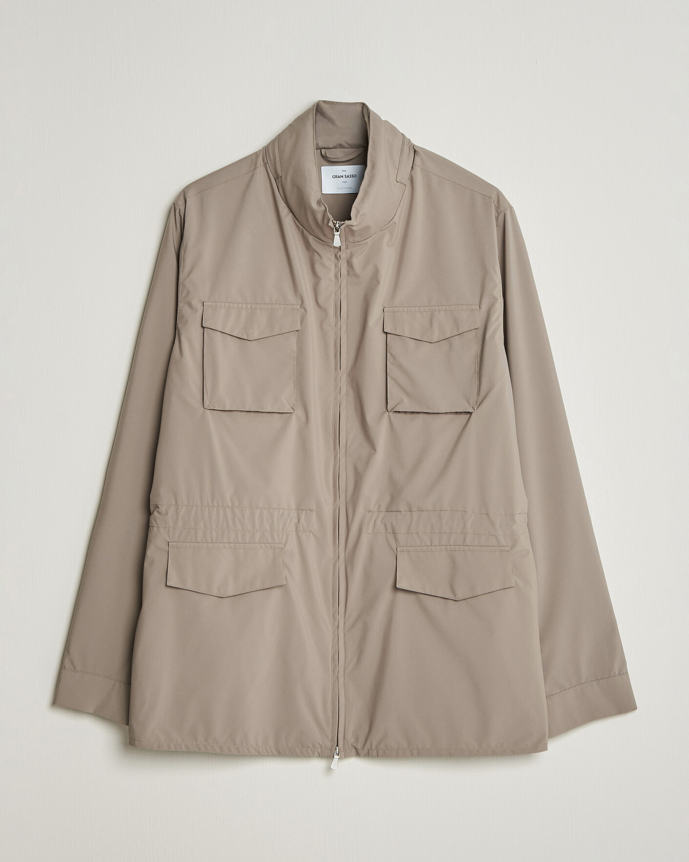 Hombres | Abrigos y chaquetas | Gran Sasso | Nylon Field Jacket Beige