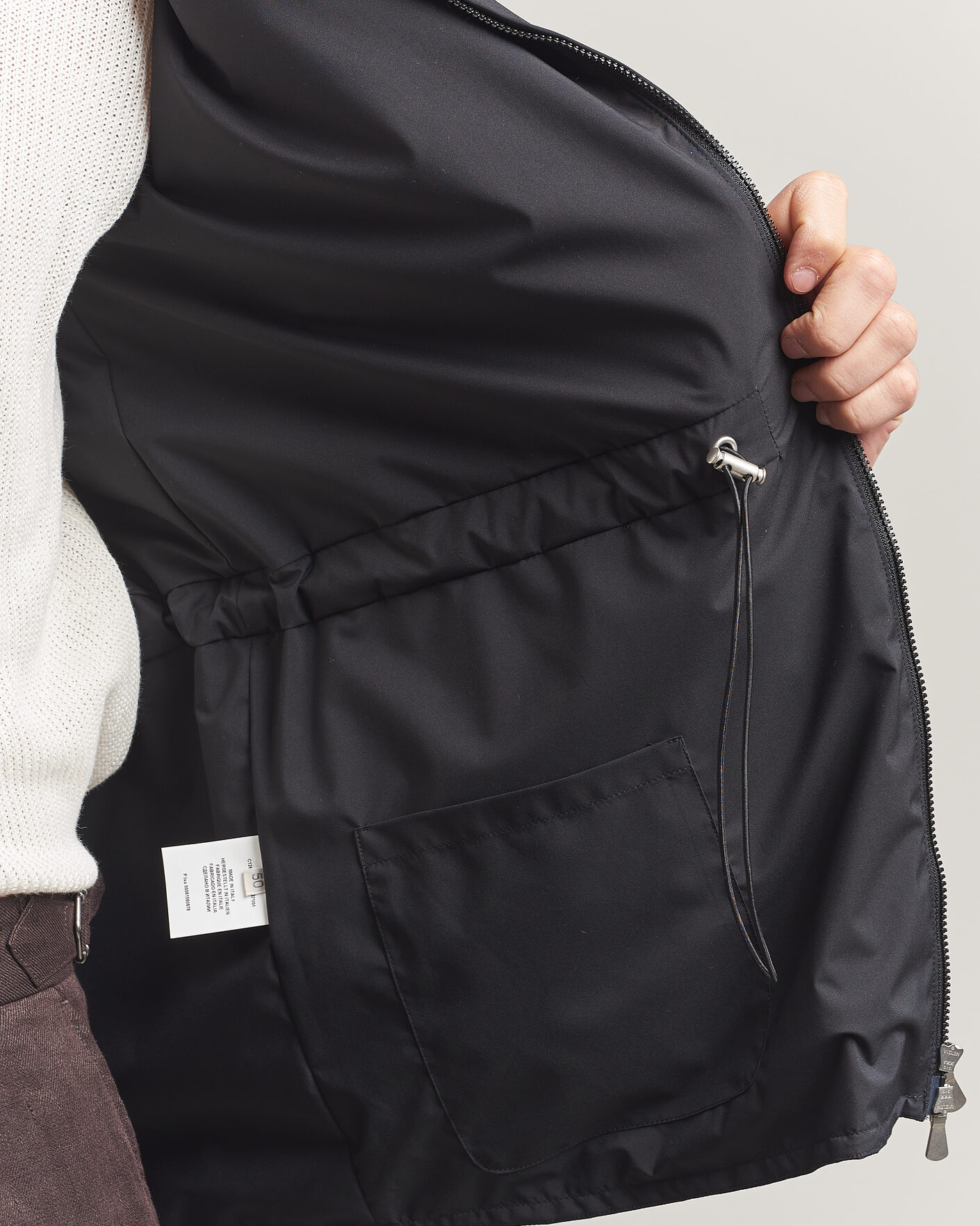 Hombres | Abrigos y chaquetas | Gran Sasso | Nylon Field Jacket Navy