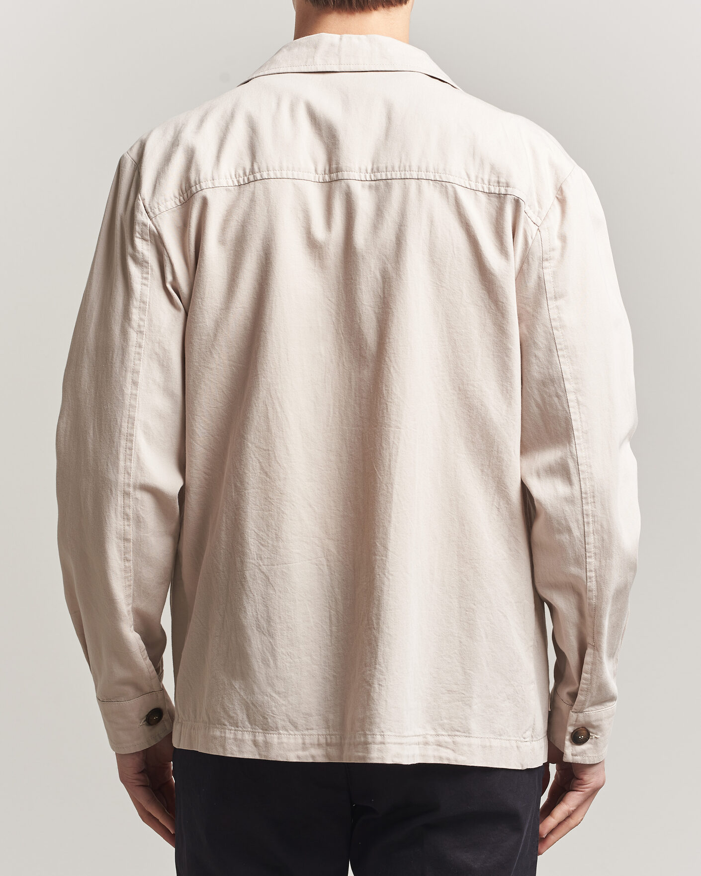 Hombres | Abrigos y chaquetas | Gran Sasso | Cotton Safari Jacket Beige