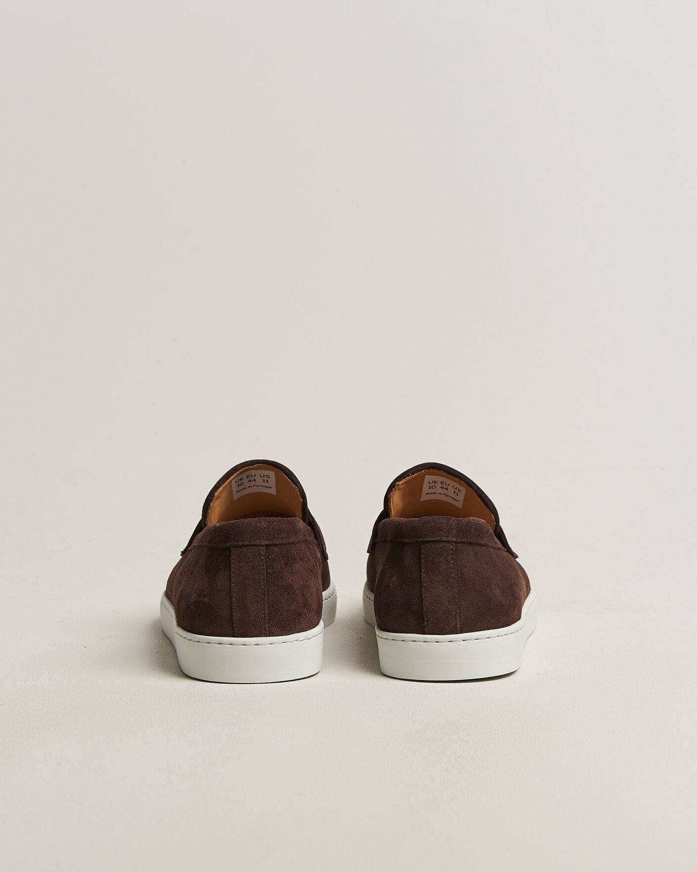 Hombres | Mocasines | Fliteless | Suede Penny Sneaker Dark Brown