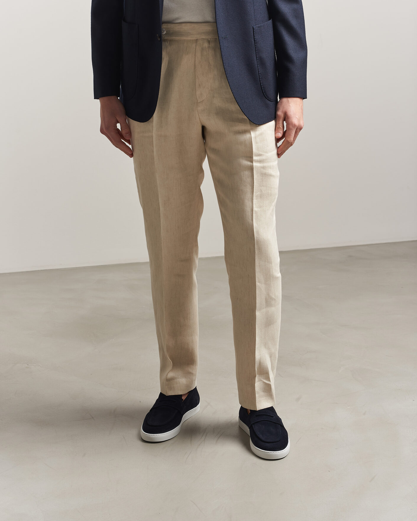 Hombres | Mocasines | Fliteless | Suede Penny Sneaker Navy