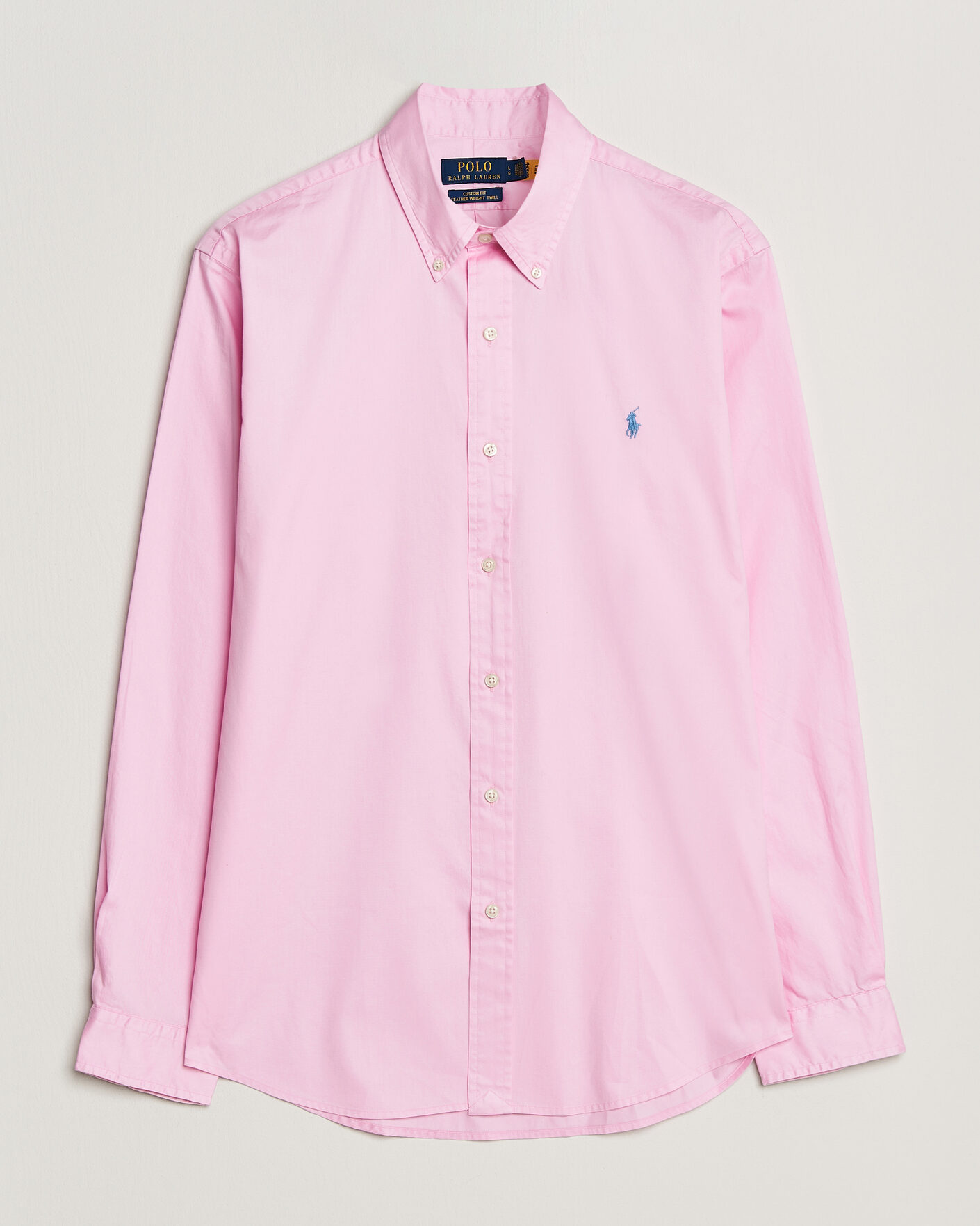 Hombres | Camisas | Polo Ralph Lauren | Custom Fit Garment Twill Shirt Carmel Pink
