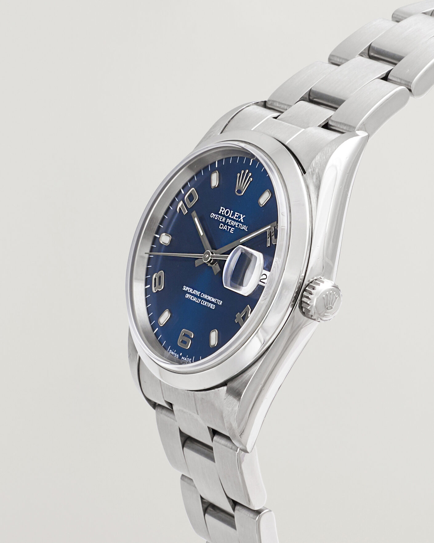 Hombres | Pre-Owned & Vintage Watches | Rolex Pre-Owned | Oyster Perpetual Date 