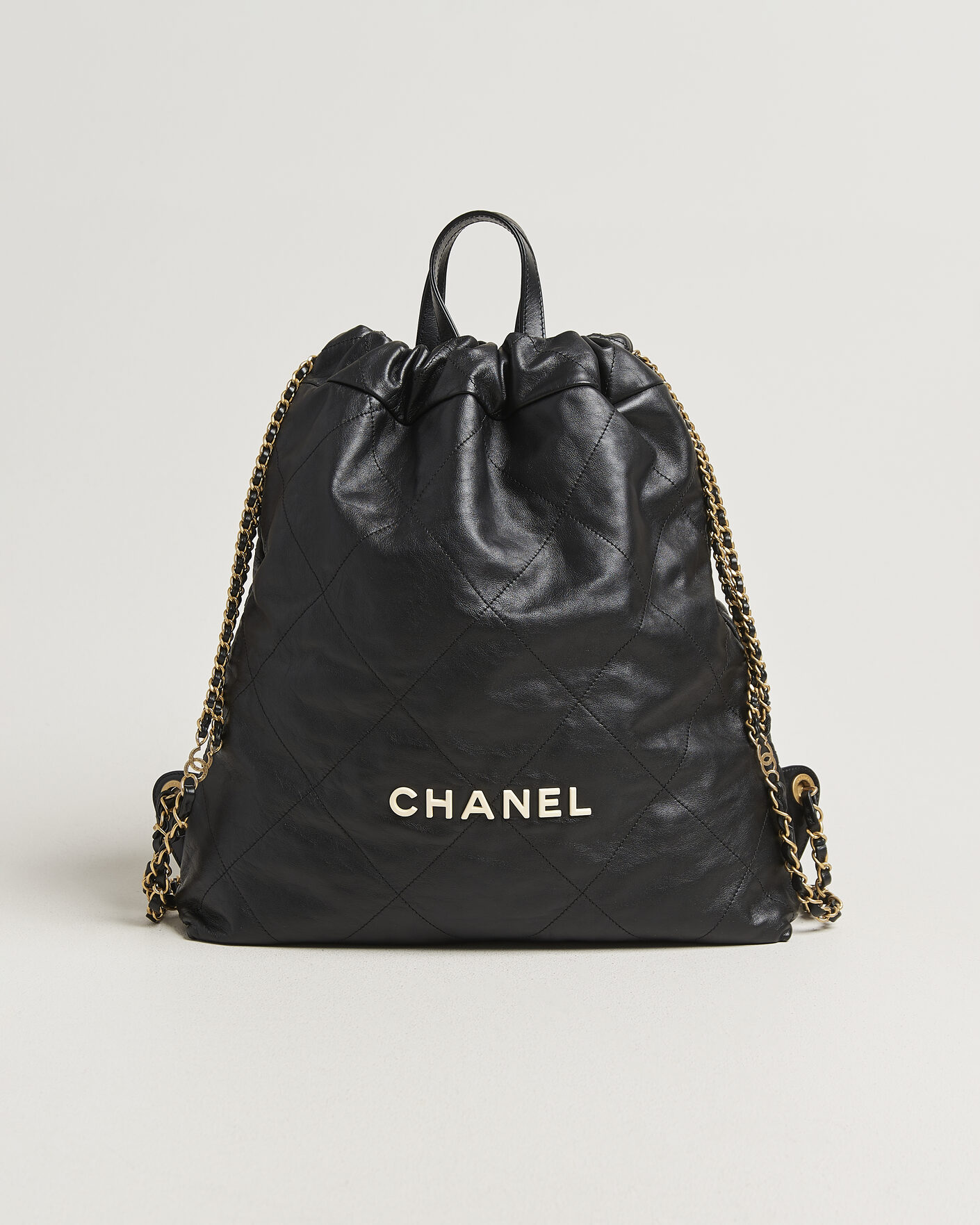 Hombres | Pre-Owned & Vintage Bags | Chanel Pre-Owned | Chanel 22 Backpack Black Black
