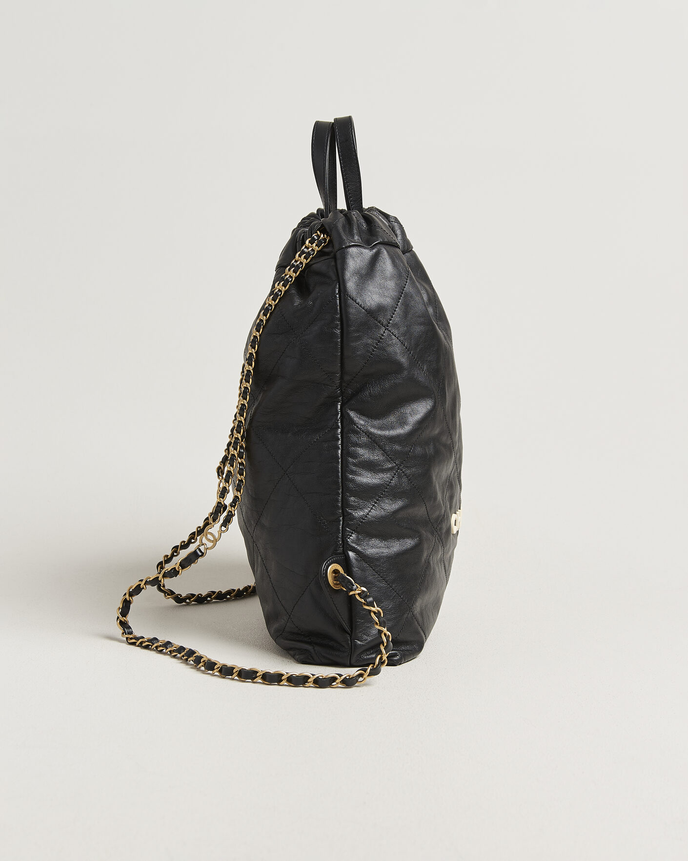 Hombres | Pre-Owned & Vintage Bags | Chanel Pre-Owned | Chanel 22 Backpack Black Black