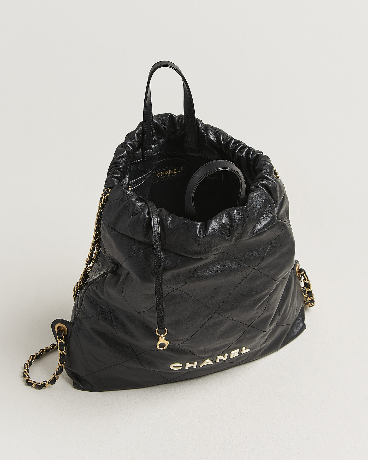 Hombres | Pre-Owned & Vintage Bags | Chanel Pre-Owned | Chanel 22 Backpack Black