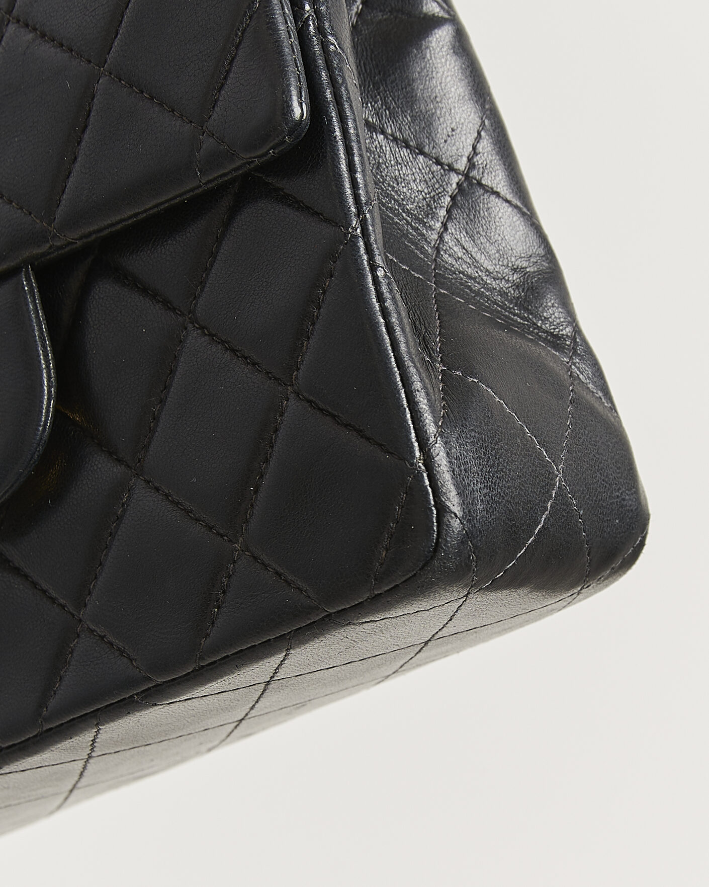 Hombres | Pre-Owned & Vintage Bags | Chanel Pre-Owned | Classic Mini Single Flap Square Bag Black